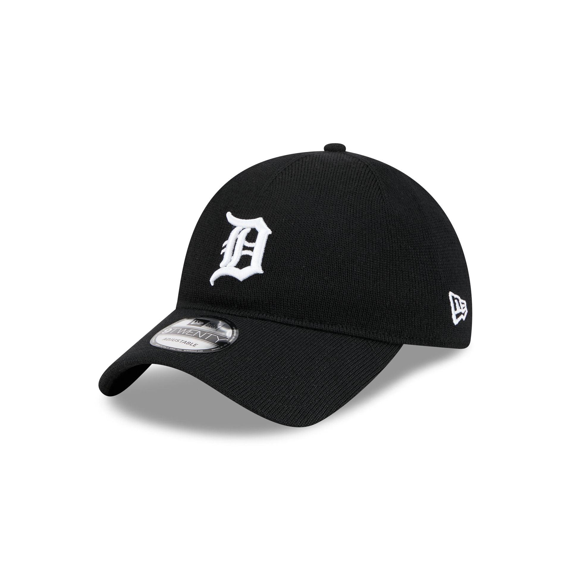 Detroit Tigers Merino Wool Black 9TWENTY Adjustable Hat Male Product Image