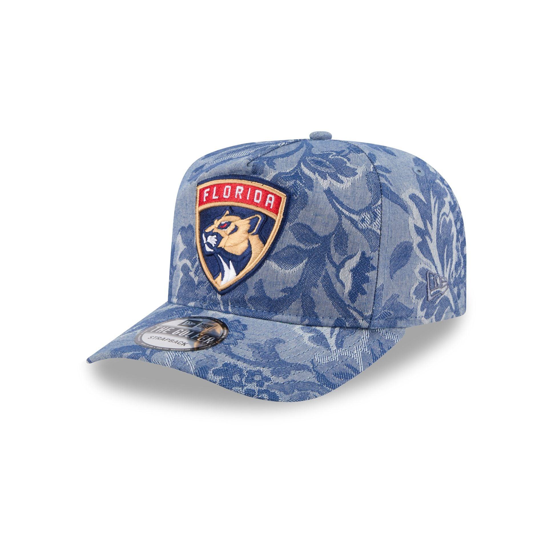 Florida Panthers Denim Jacquard Golfer Hat Male Product Image