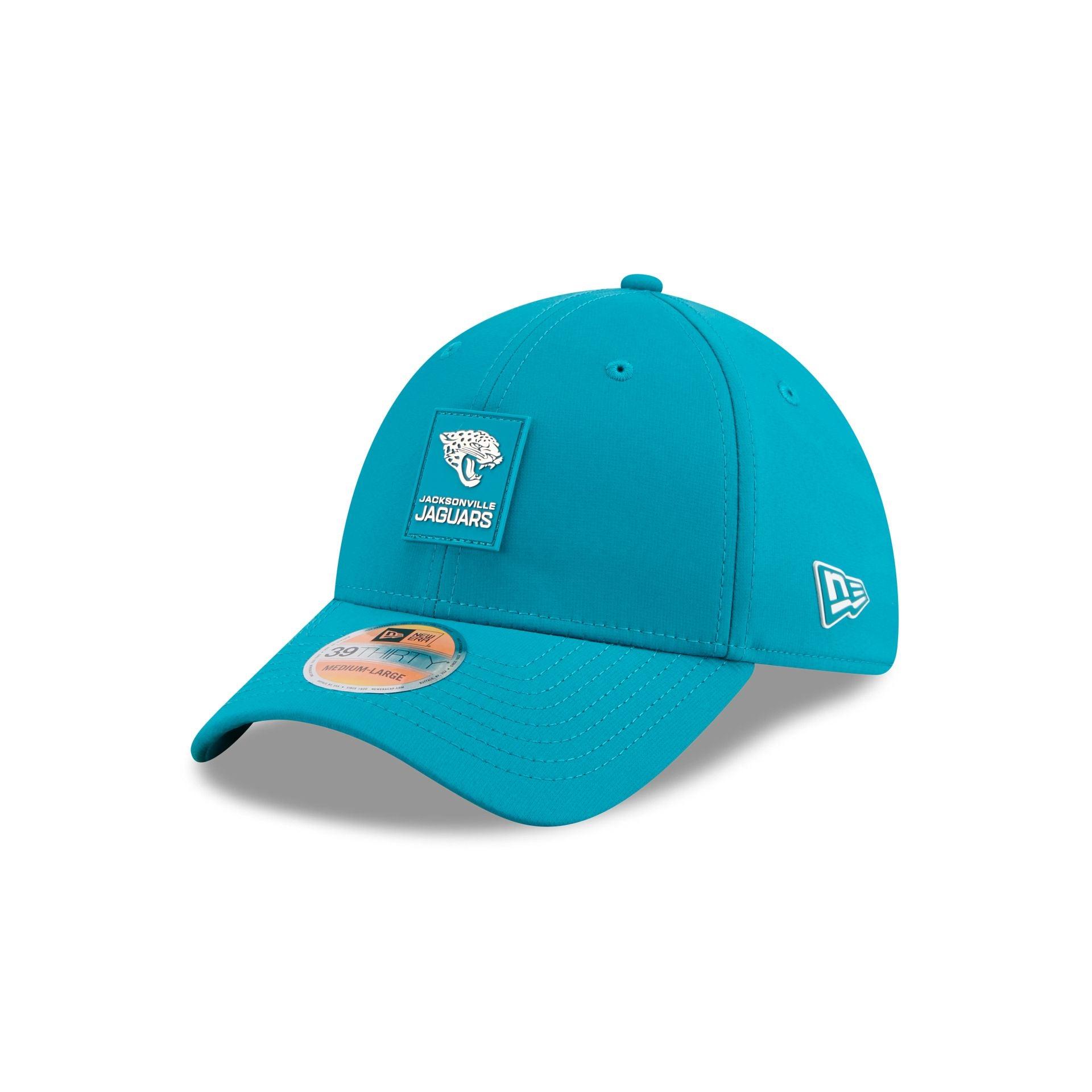 Jacksonville Jaguars 2025 Sideline Hot Weather 39THIRTY Stretch Fit Hat Male Product Image