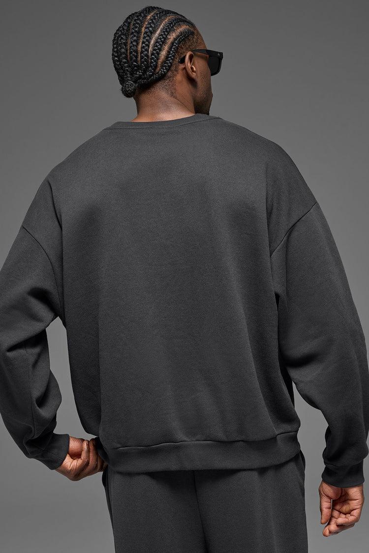 Accolade Crew Neck Pullover - Anthracite Product Image