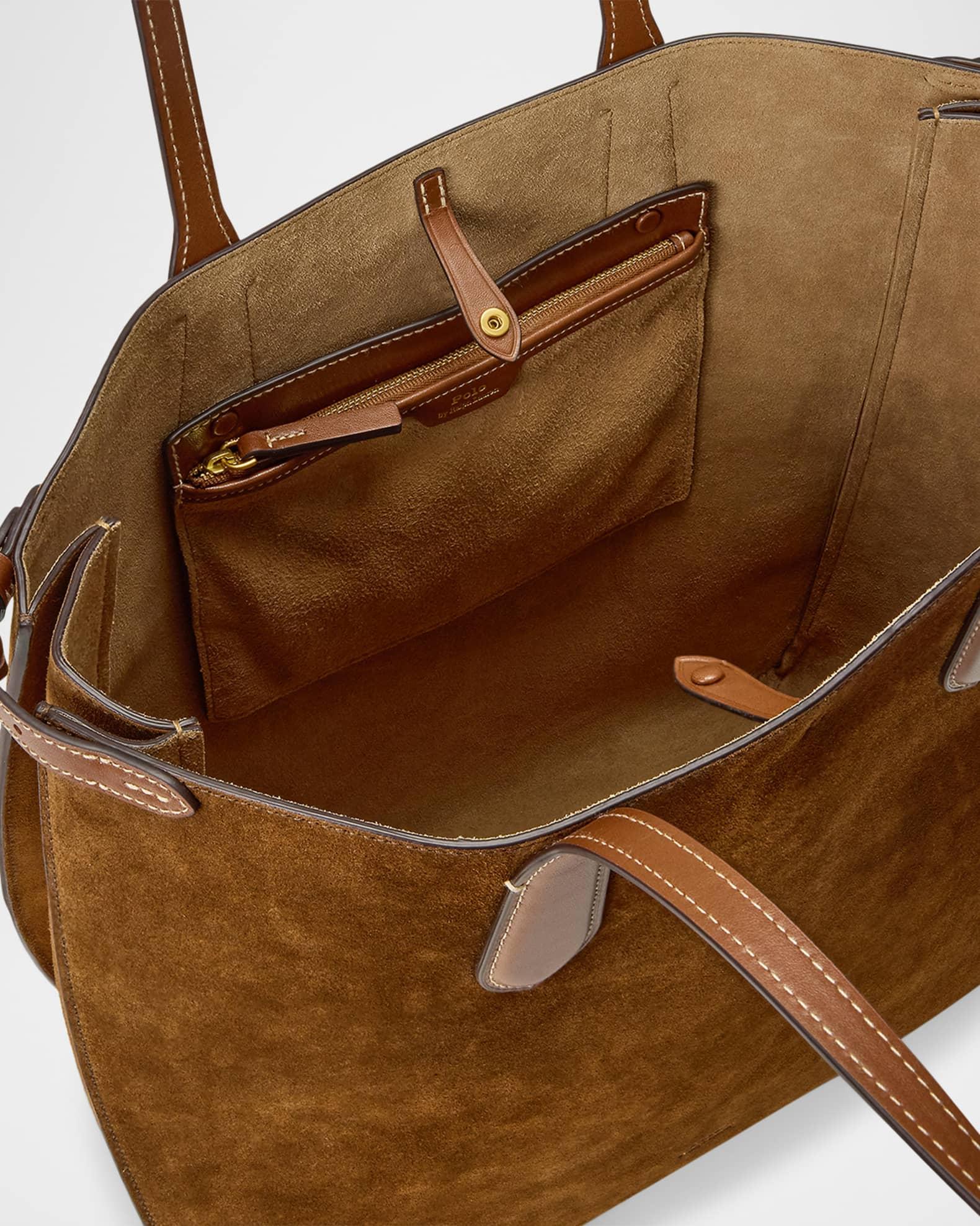 Bellport Suede North-South Tote Bag Product Image