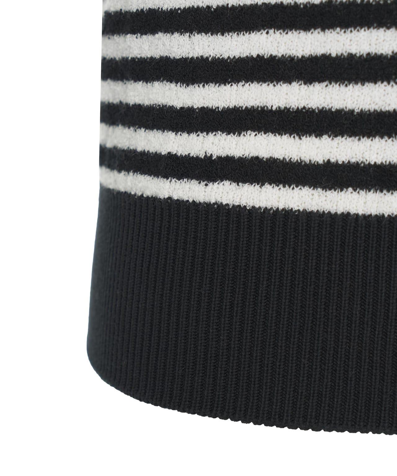 Striped knit T-shirt Product Image