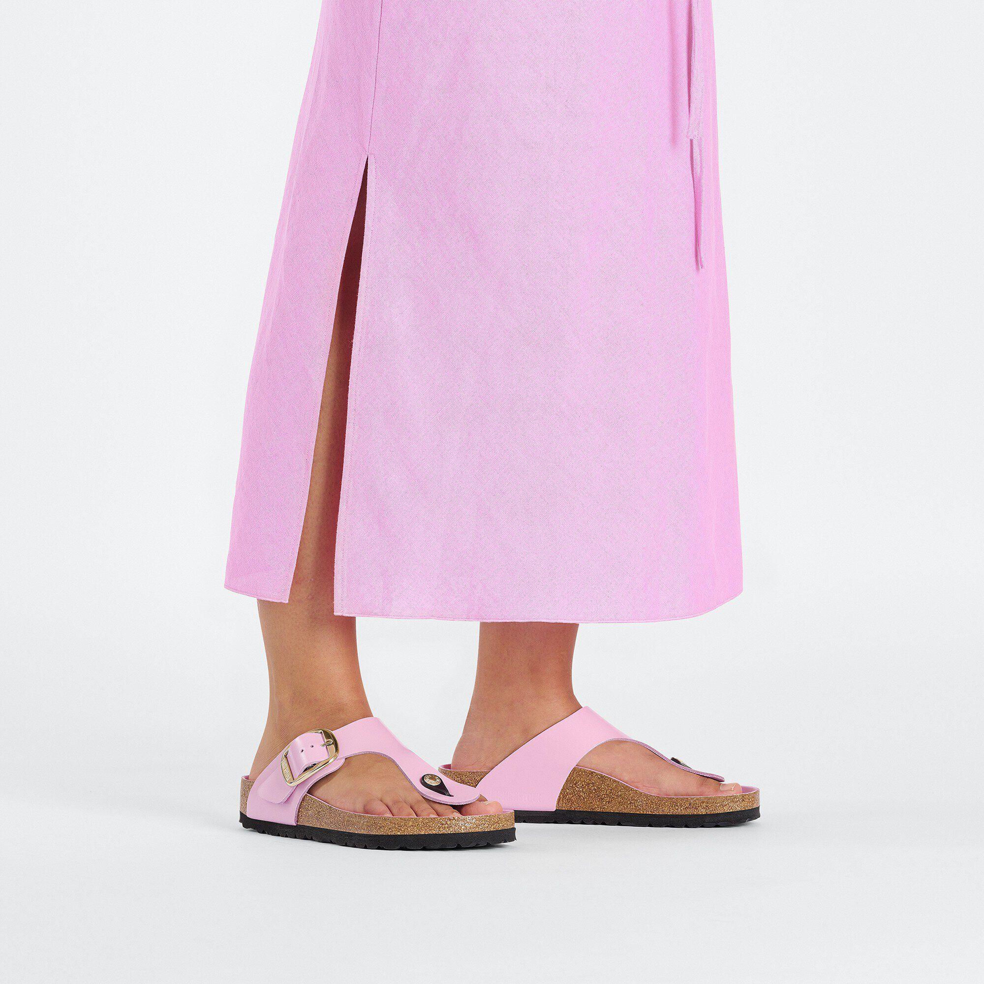 Gizeh Big Buckle Natural Leather Patent Product Image