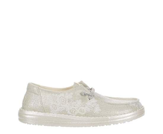 Heydude Womens Wendy Floral Lace Slip On Sneaker Product Image