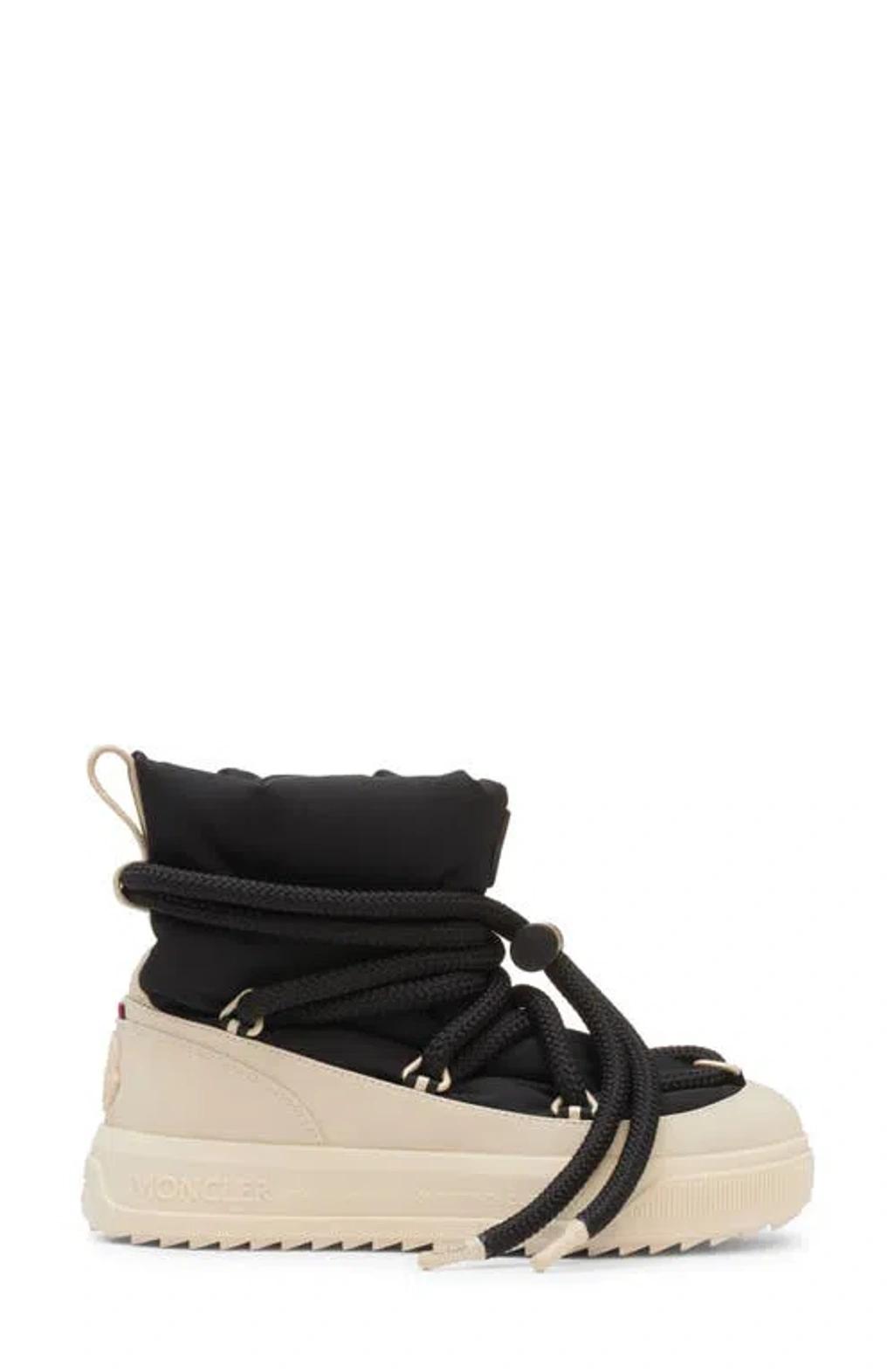 MONCLER Monpulse Padded Shell Ankle Boots In Black Product Image
