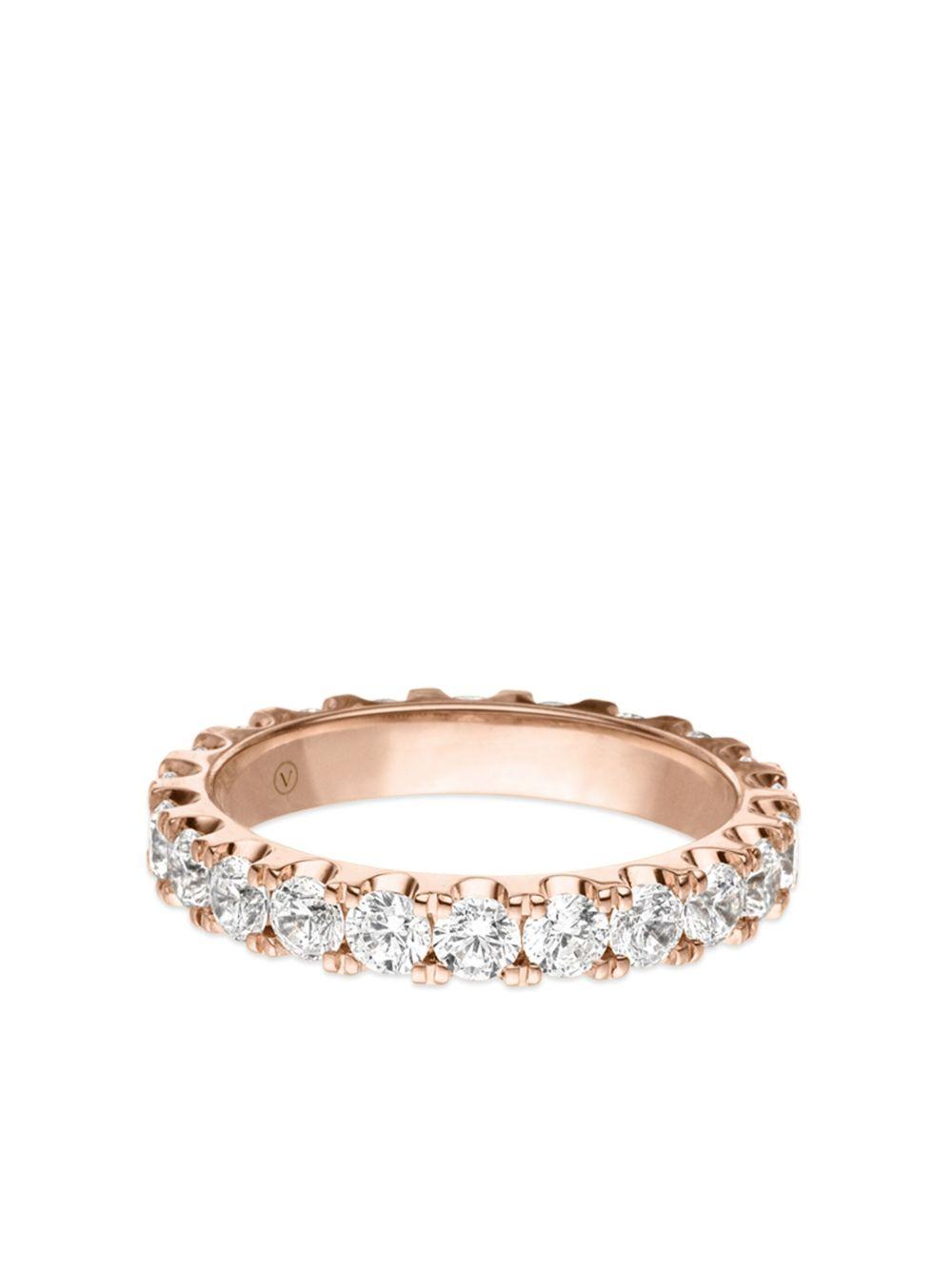 18kt yellow gold Memory diamond ring Product Image