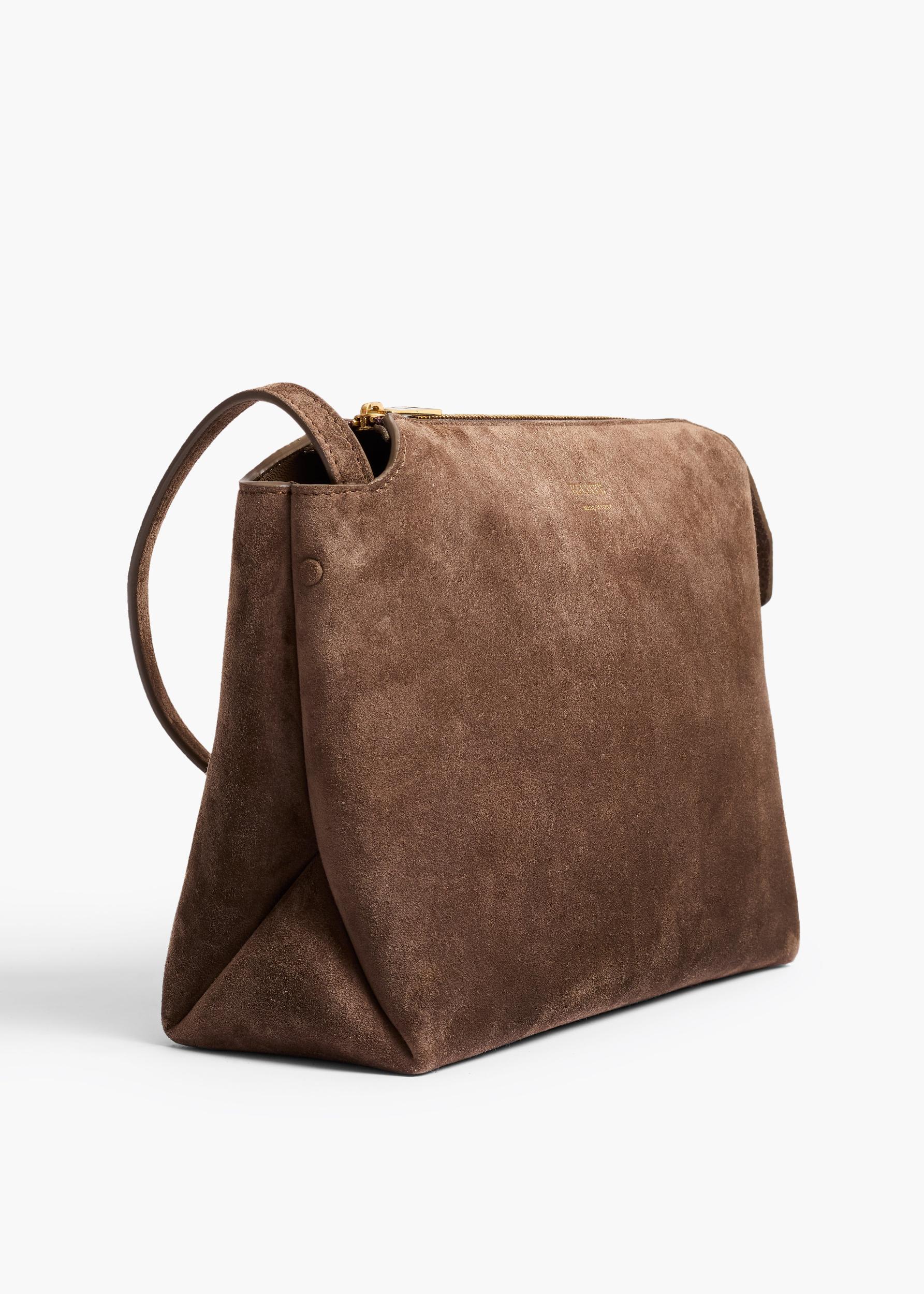 Lina Crossbody Bag in Cedar Suede Product Image