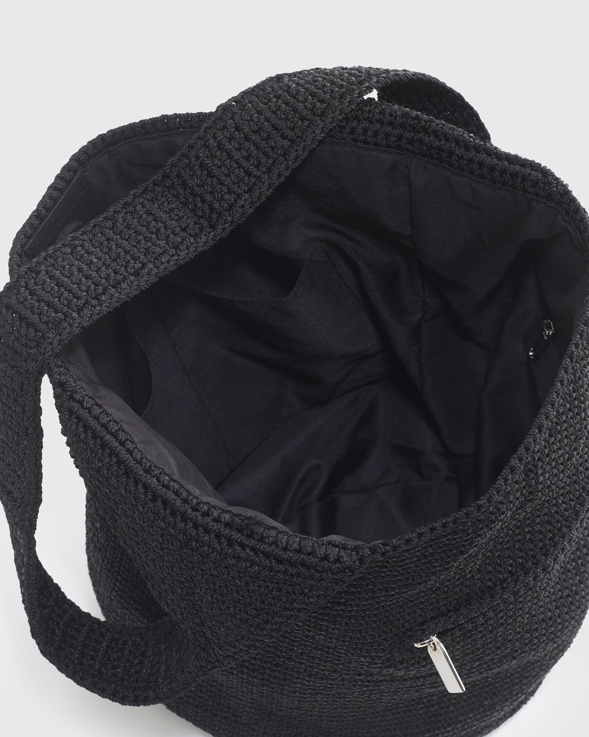 Quince | Women's Hand Crochet Hobo Shoulder Bag Recycled Polyester Product Image