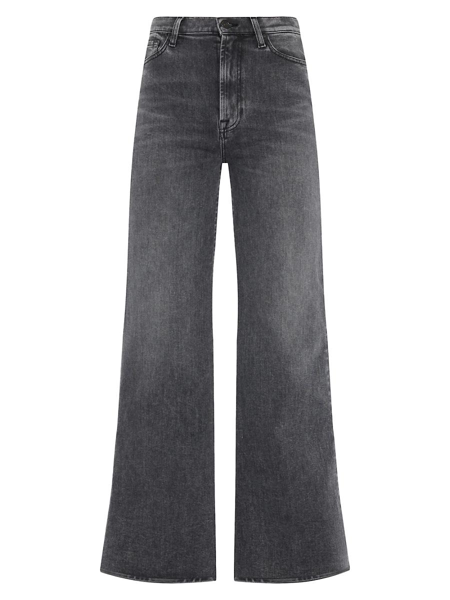 Womens Jo Ultra High-Rise Stretch Wide-Leg Jeans Product Image