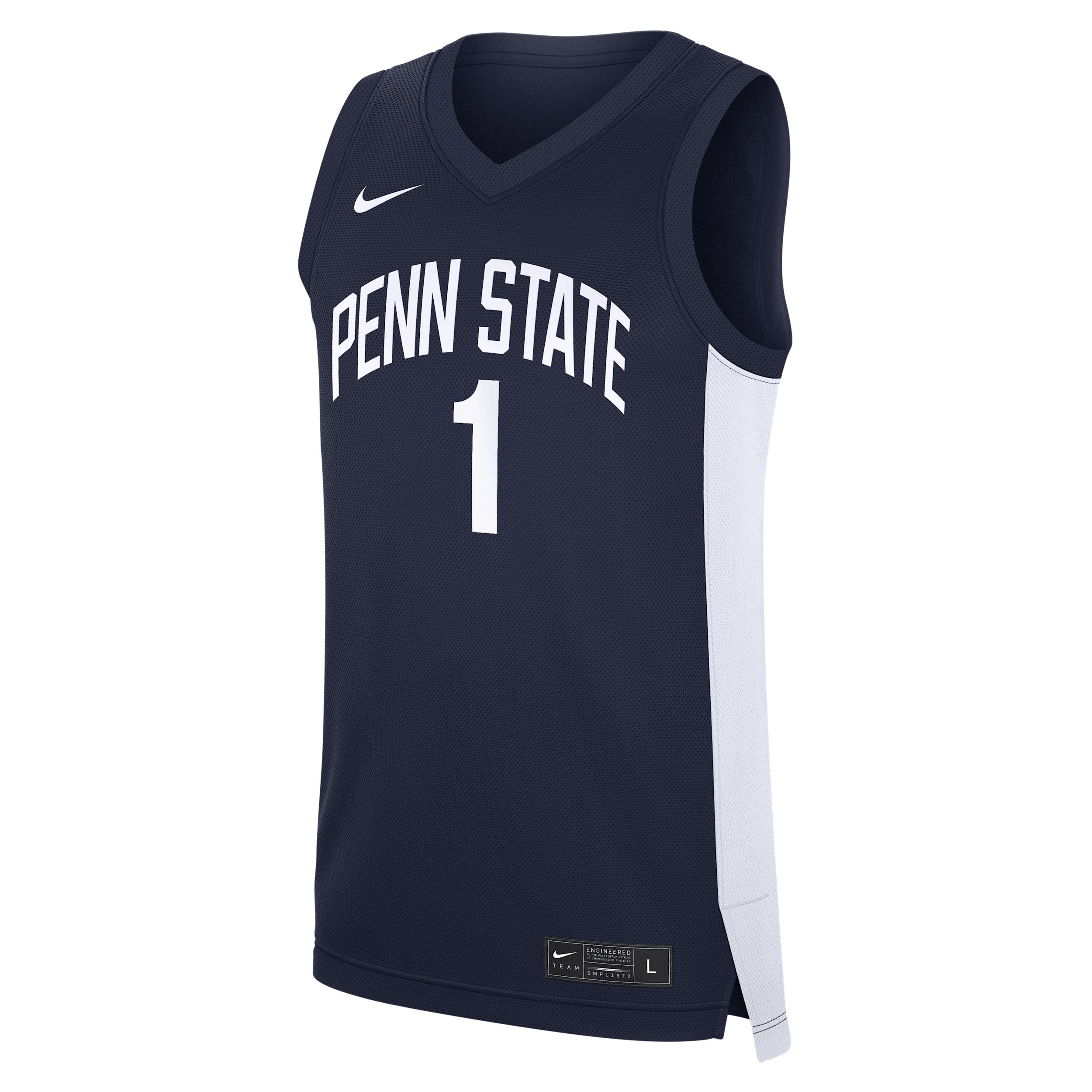 Penn State Nittany Lions Replica Nike Mens College Basketball Jersey | CLEVGRJNCBJPSU-PSU Product Image
