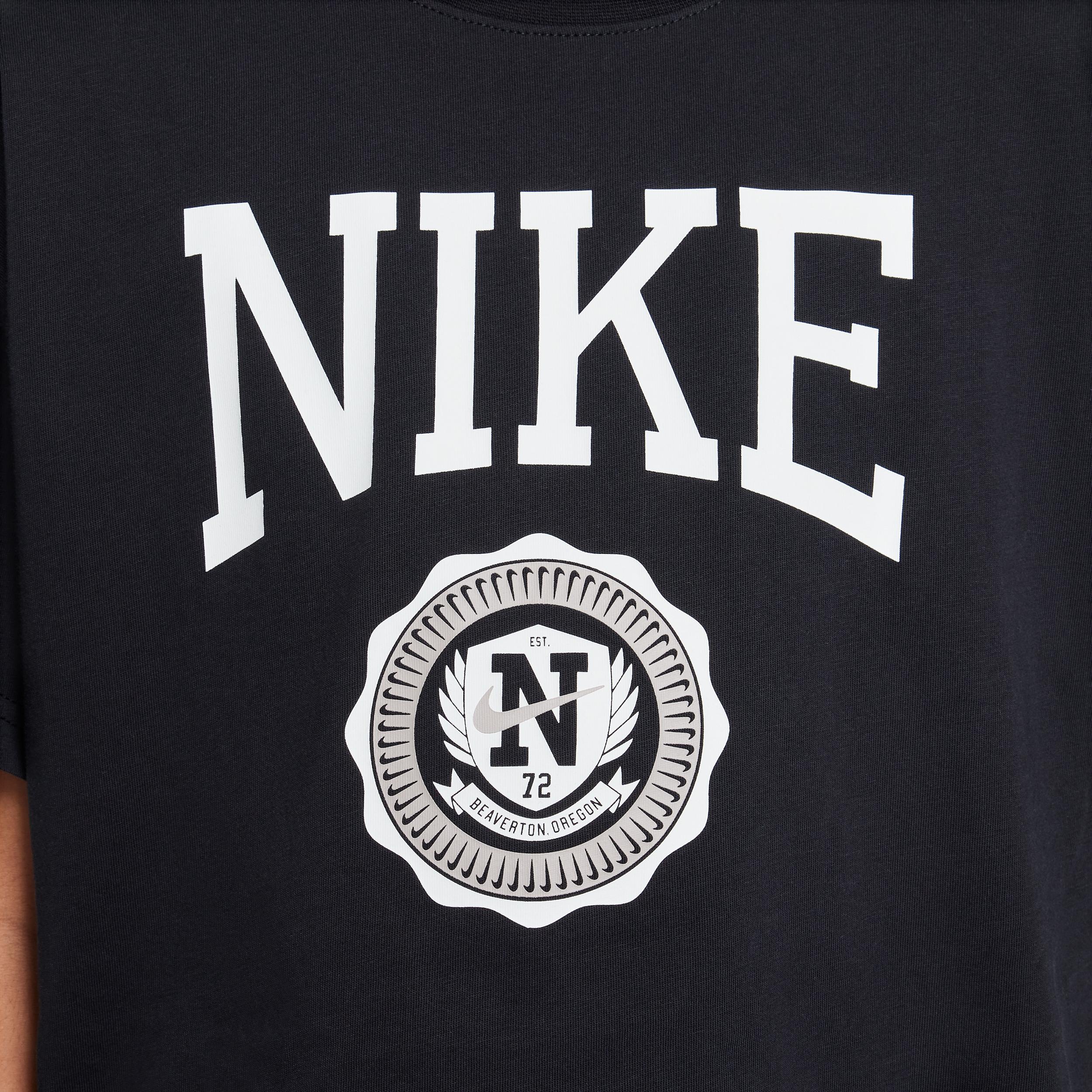 Unisex Nike Sportswear Girls T-Shirt | HM6303-010 Product Image