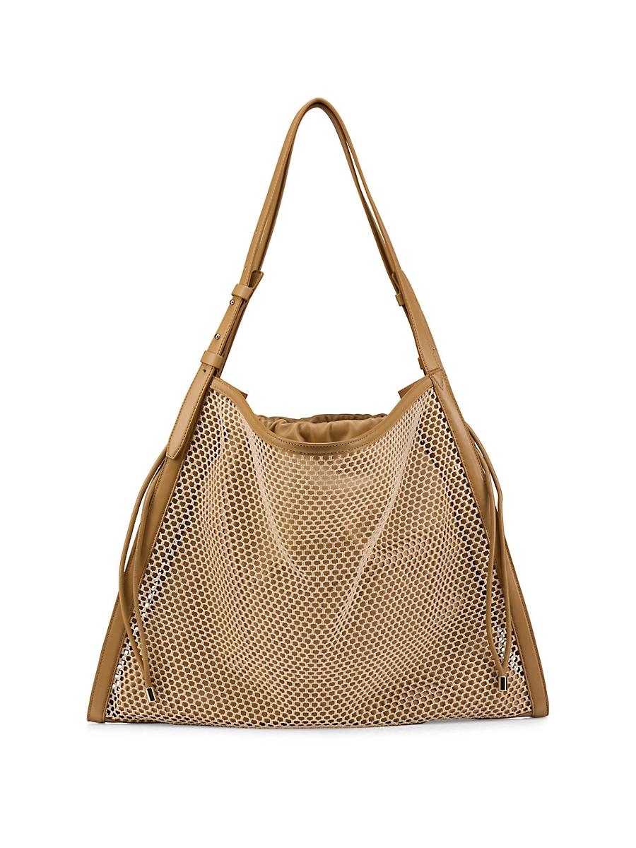 Womens Baggy Mesh Tote Bag Product Image