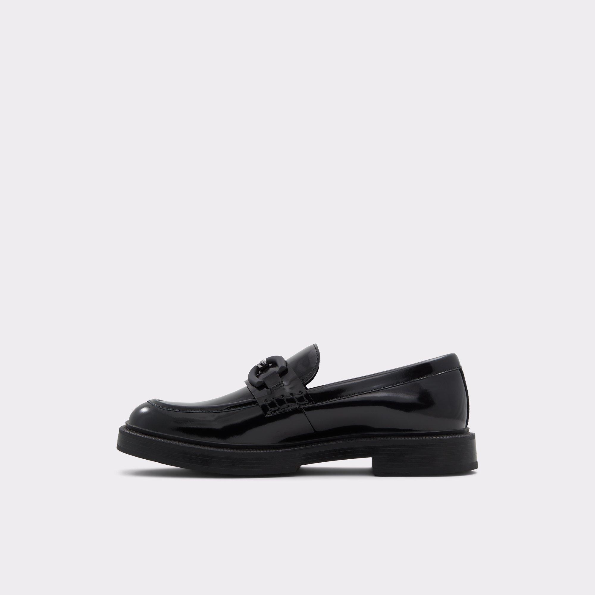 Norris Black Leather Smooth Men's Dress Shoes | ALDO US Product Image