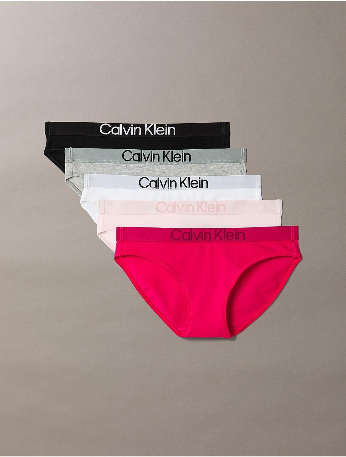 Calvin Klein Womens Maximum Cotton 5-Pack Bikini - Multi Product Image