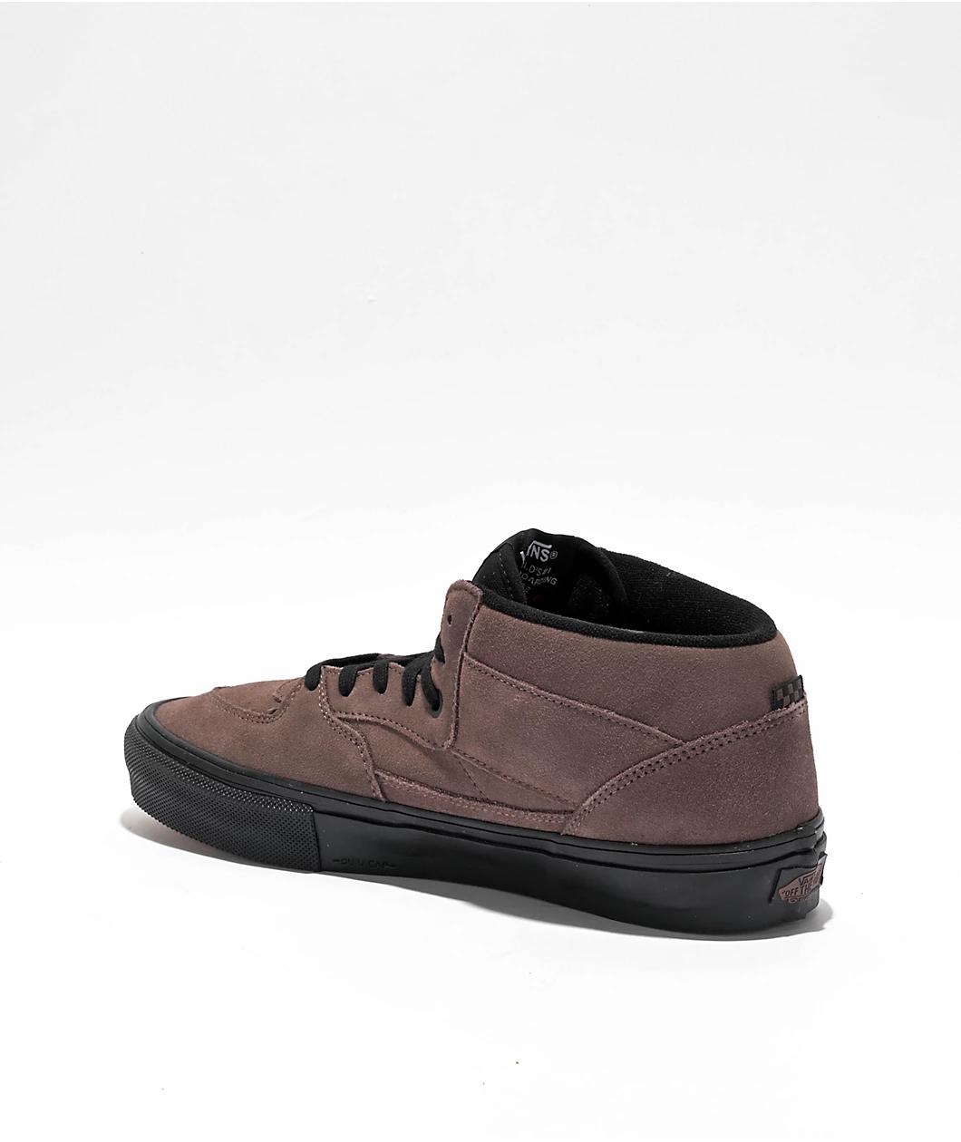 Vans Skate Half Cab Taupe & Black Skate Shoes Product Image