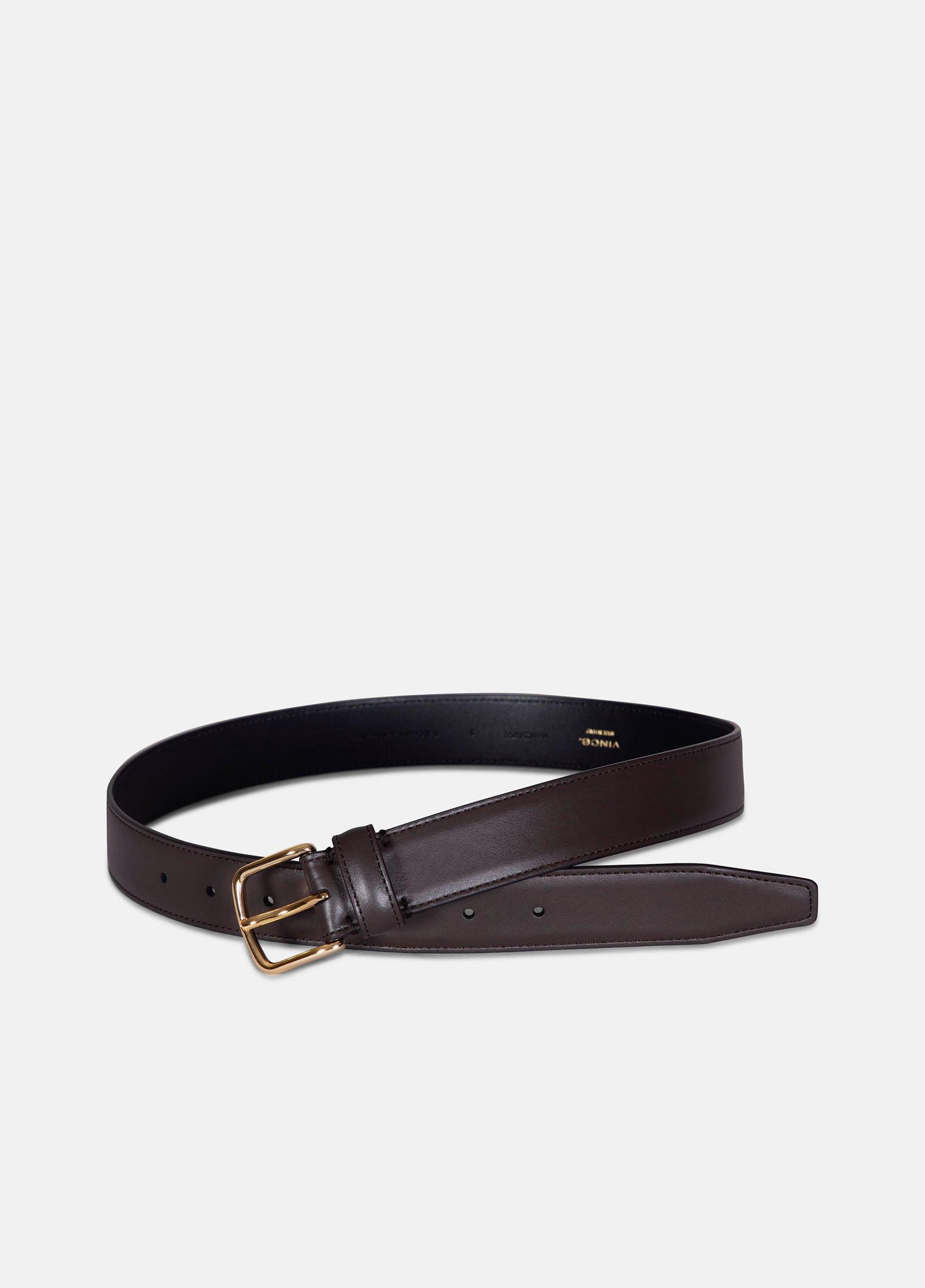 Women’s 32mm Stitched Leather Belt Product Image