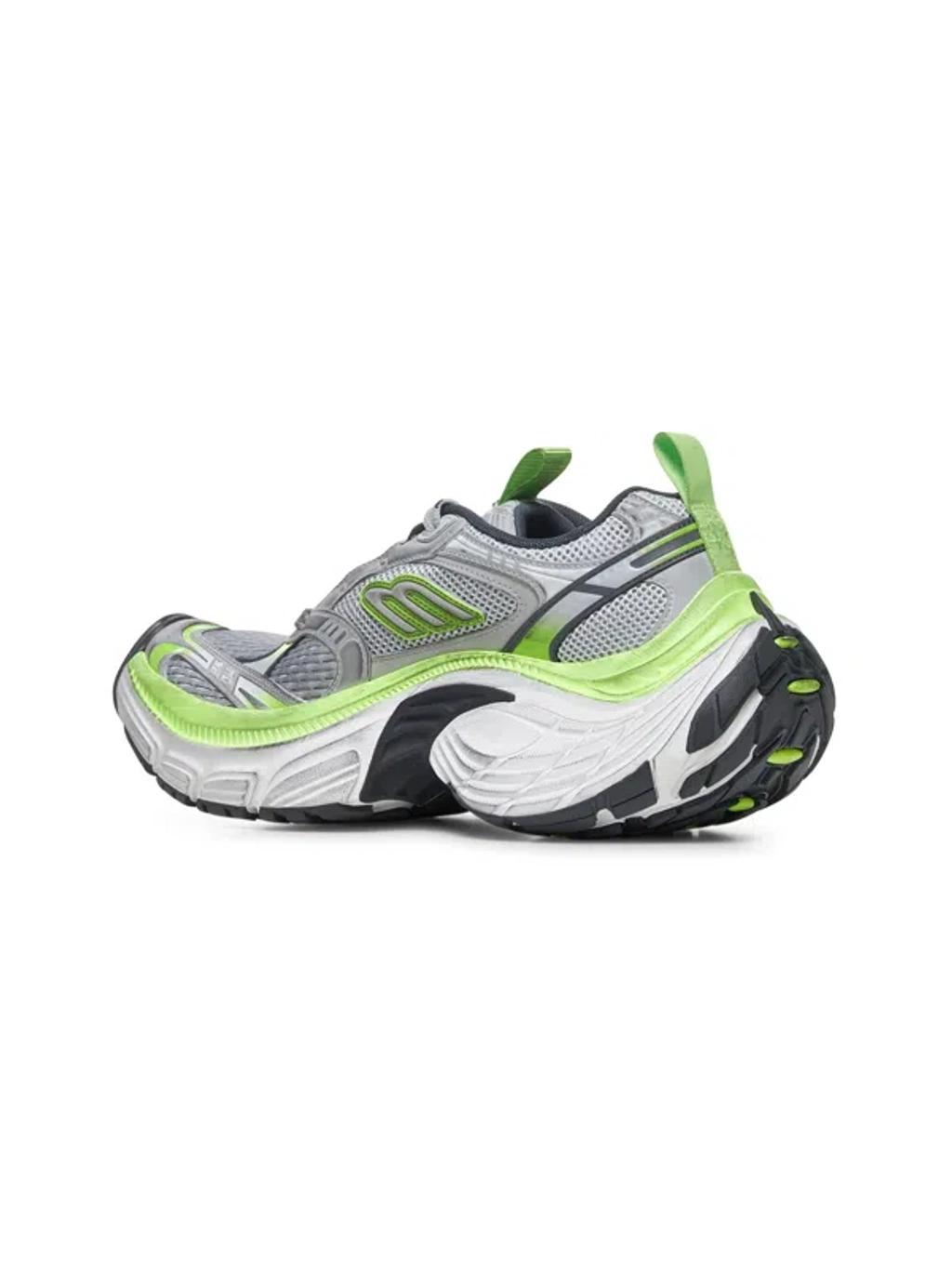 BALENCIAGA Multicolor Mesh And Rubber 6xl Sneakers In Multicolour Product Image