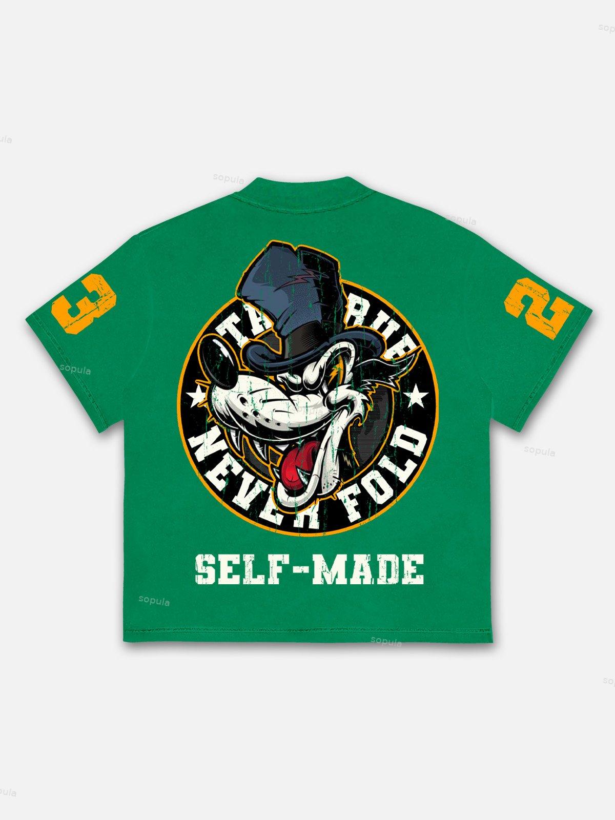 Streetwear No. 23 Y2k Hip Hop Gothic Cotton T-shirt Product Image