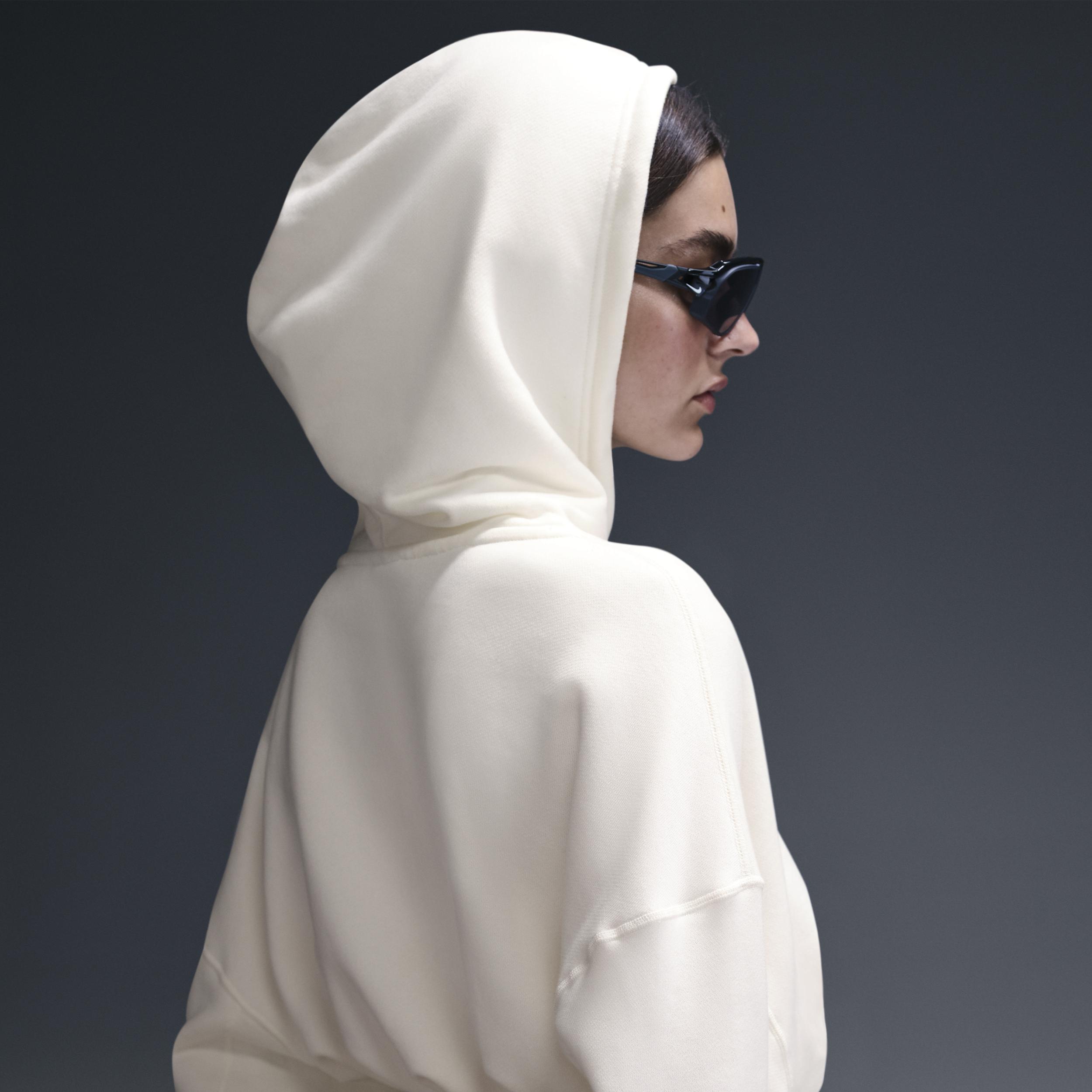 Nike Sportswear Women's Oversized Cropped French Terry Pullover Hoodie Product Image