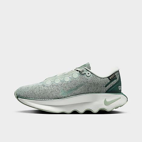 Nike Womens Motiva GORE-TEX Casual Shoes in Light Silver/Light Silver/Jade Horizon Product Image