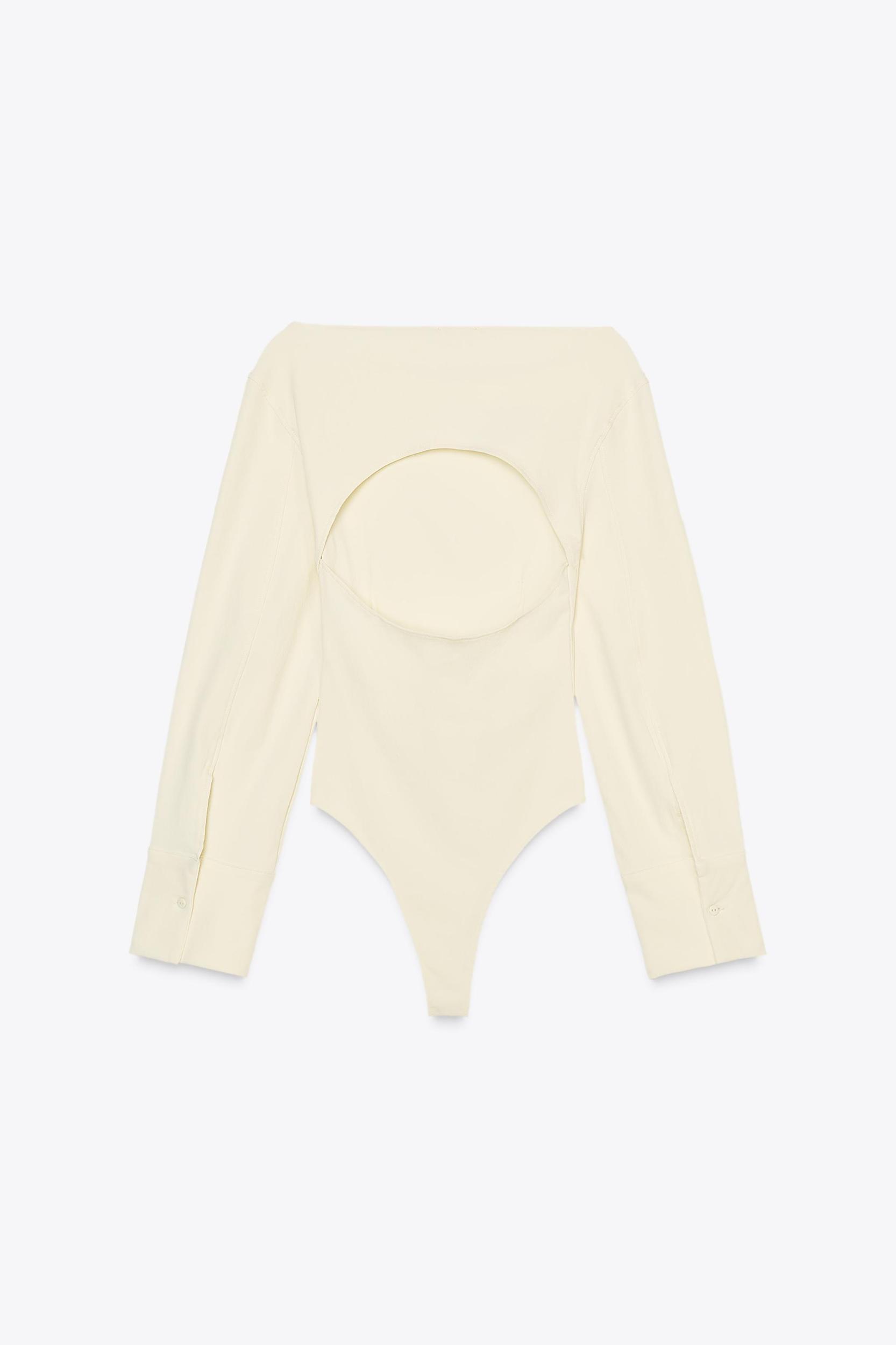 CUT OUT CORSET BODYSUIT Product Image