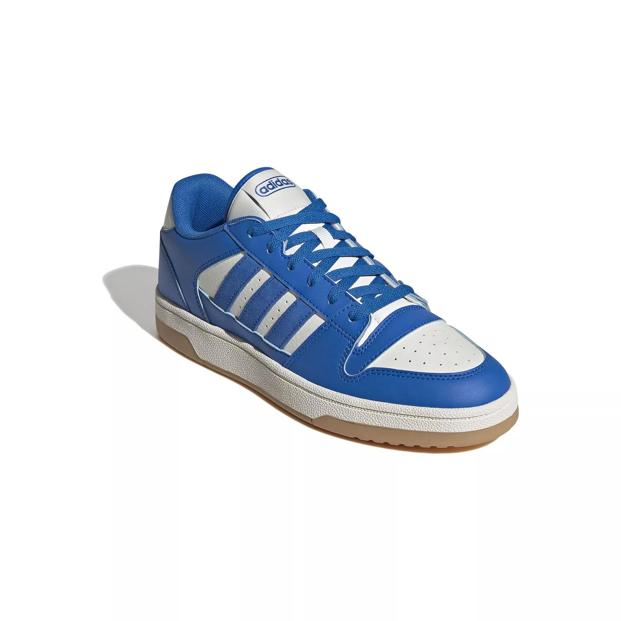 adidas Break Start Men's Basketball Shoes, Size: 9, Bluebird Cloud White Product Image