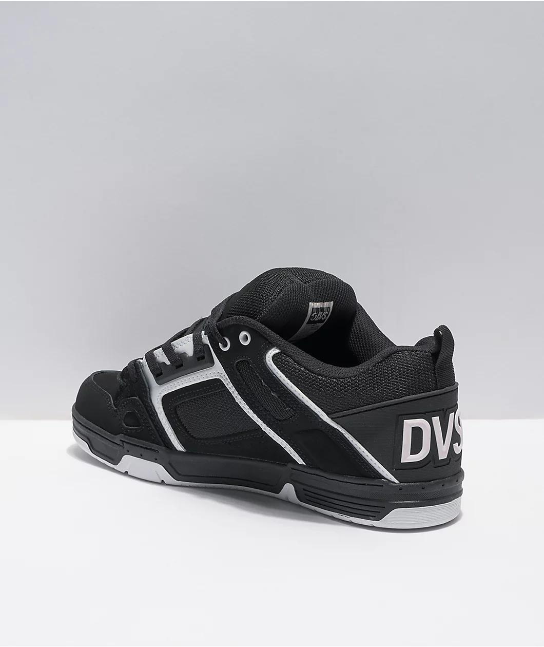 DVS Comanche Black & White Skate Shoes Product Image