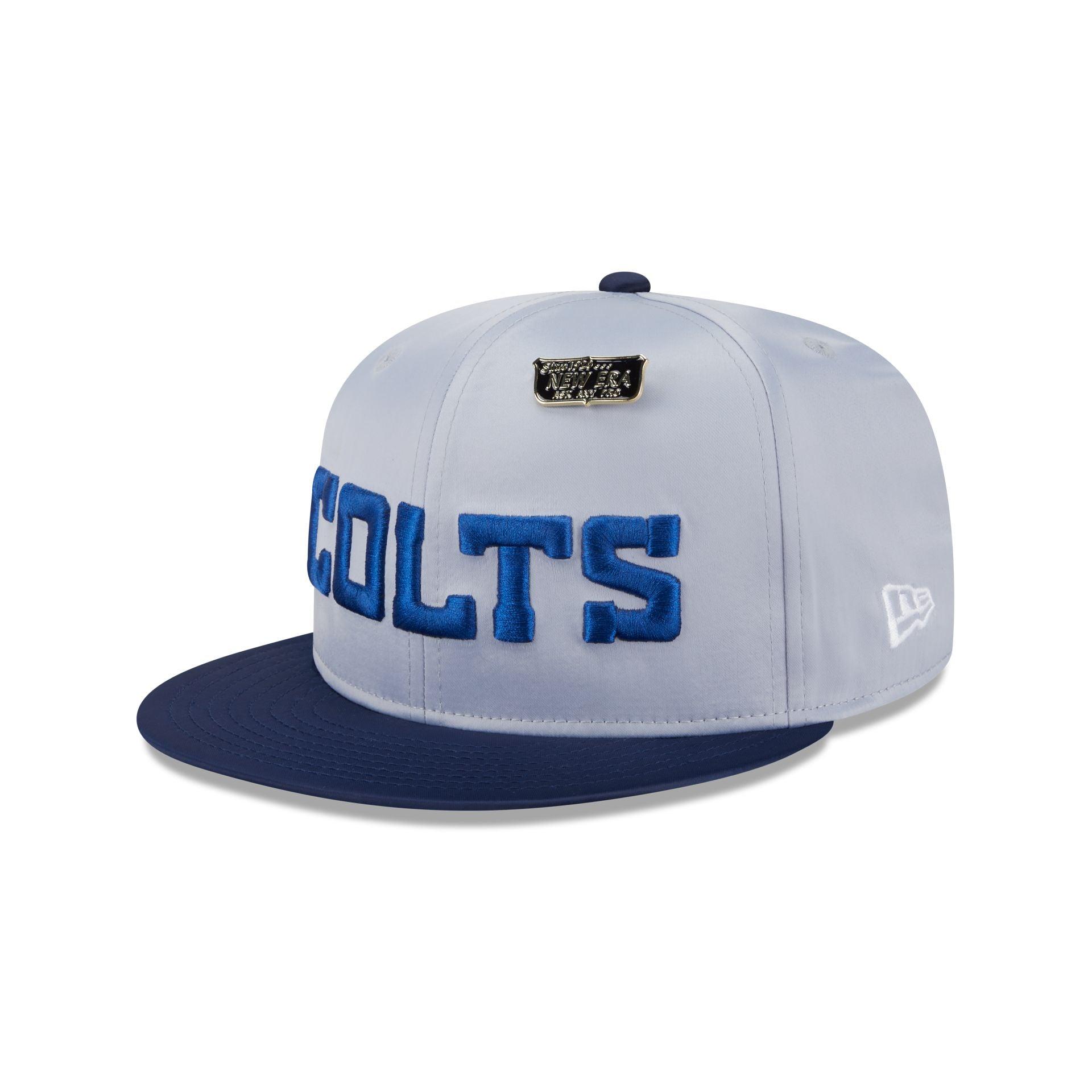 Indianapolis Colts Spring Satin 59FIFTY Fitted Hat Male Product Image