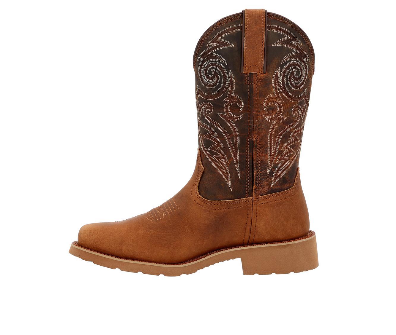 Men's Rocky Monocrepe Western Work Boots Product Image
