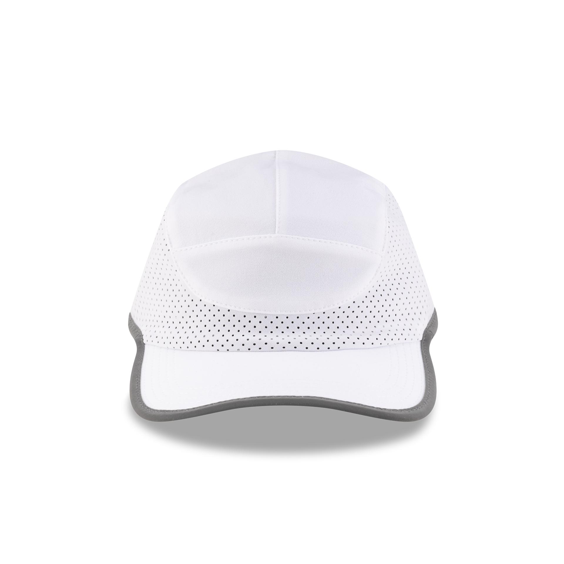 New Era Branded Train Performance Optic White Runner Hat Male Product Image