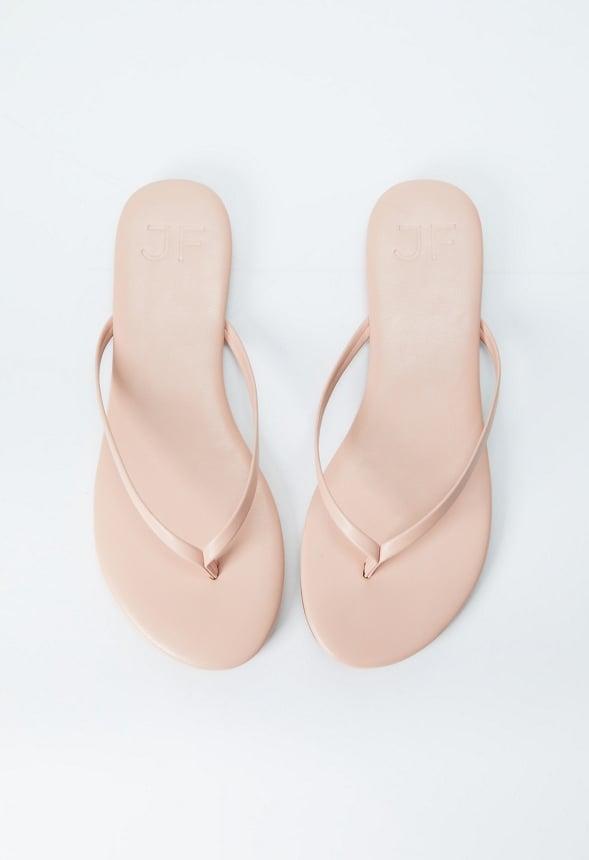 JustFab Margaux Platform Loafer Pump Womens Black/ White Size 8.5 Product Image