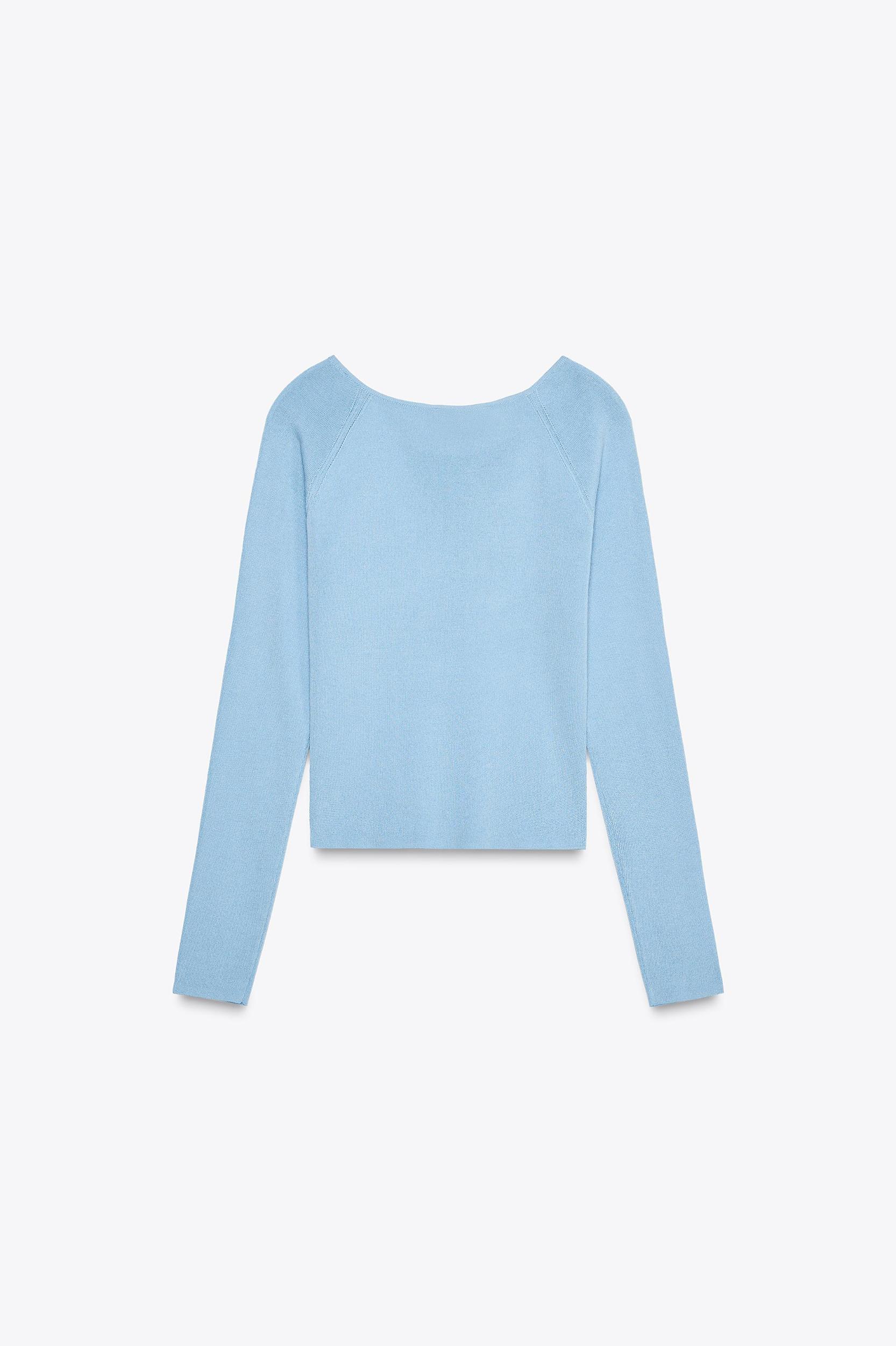 RUCHED KNIT TOP Product Image