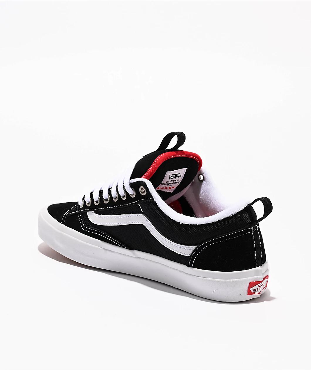 Vans Old Skool 36+ Black & White Skate Shoes Product Image