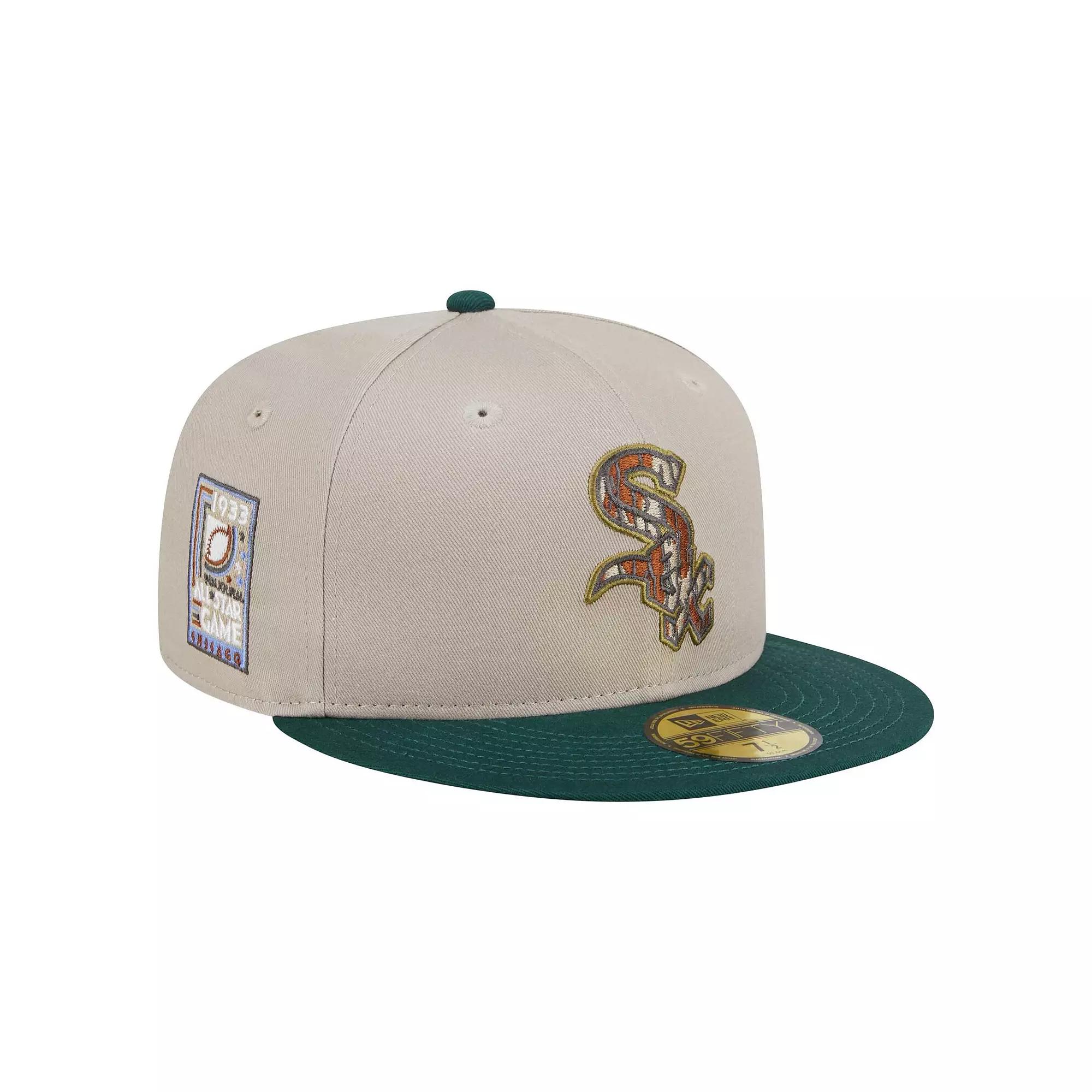 Men's New Era Cream/Aqua Miami Dolphins City Originals 9FIFTY Snapback Hat, Beige Product Image
