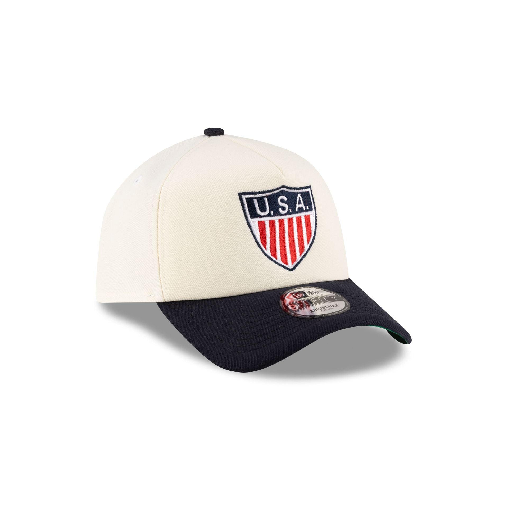 U.S. Soccer Retro 1950 9FORTY A-Frame Snapback Hat Male Product Image