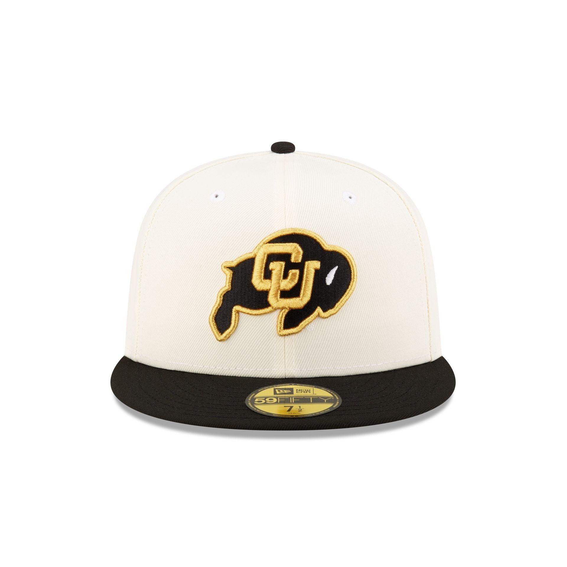 Colorado Buffaloes White 59FIFTY Fitted Hat Male Product Image
