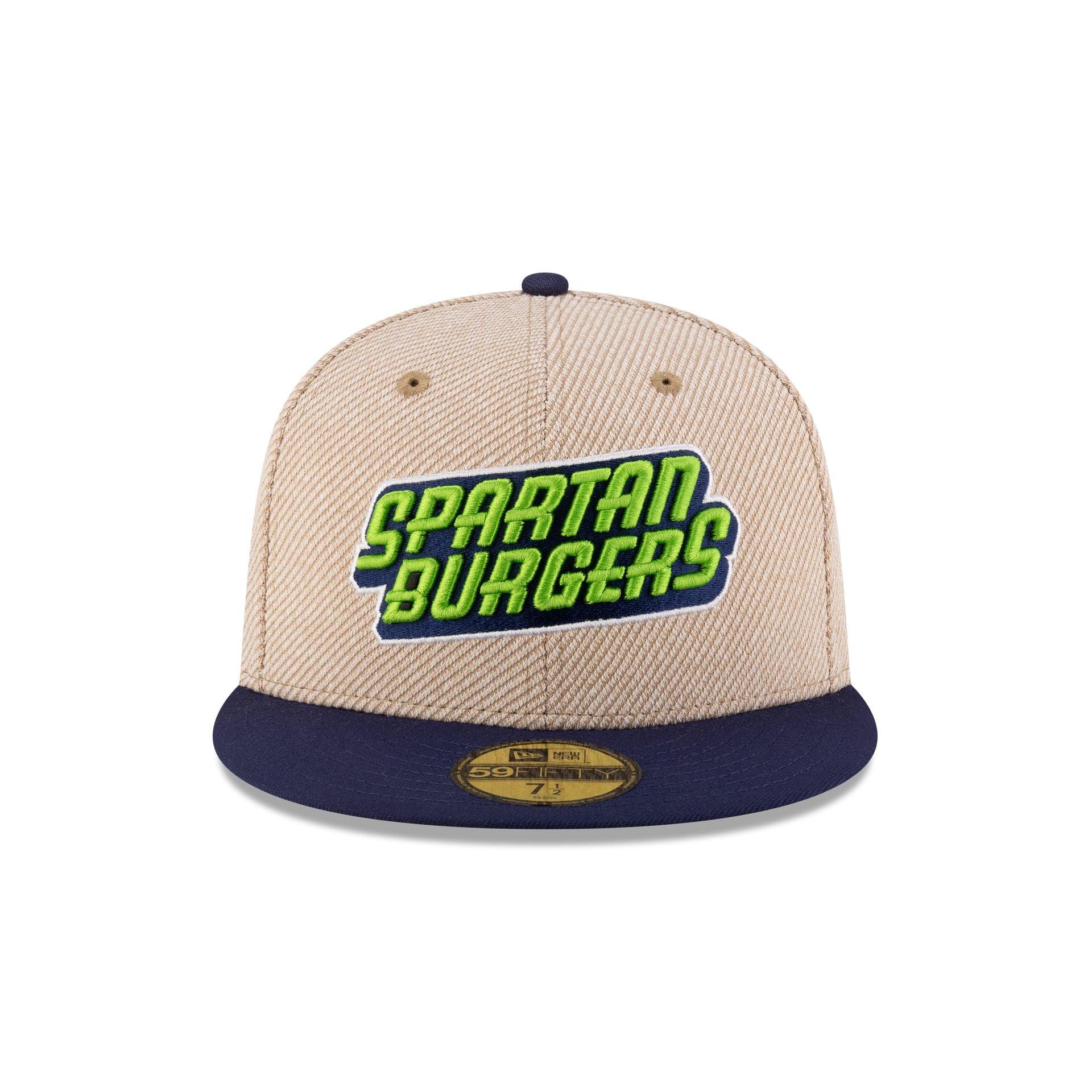 Hub City Spartanburgers Terry Heather Tan 59FIFTY Fitted Hat Male Product Image