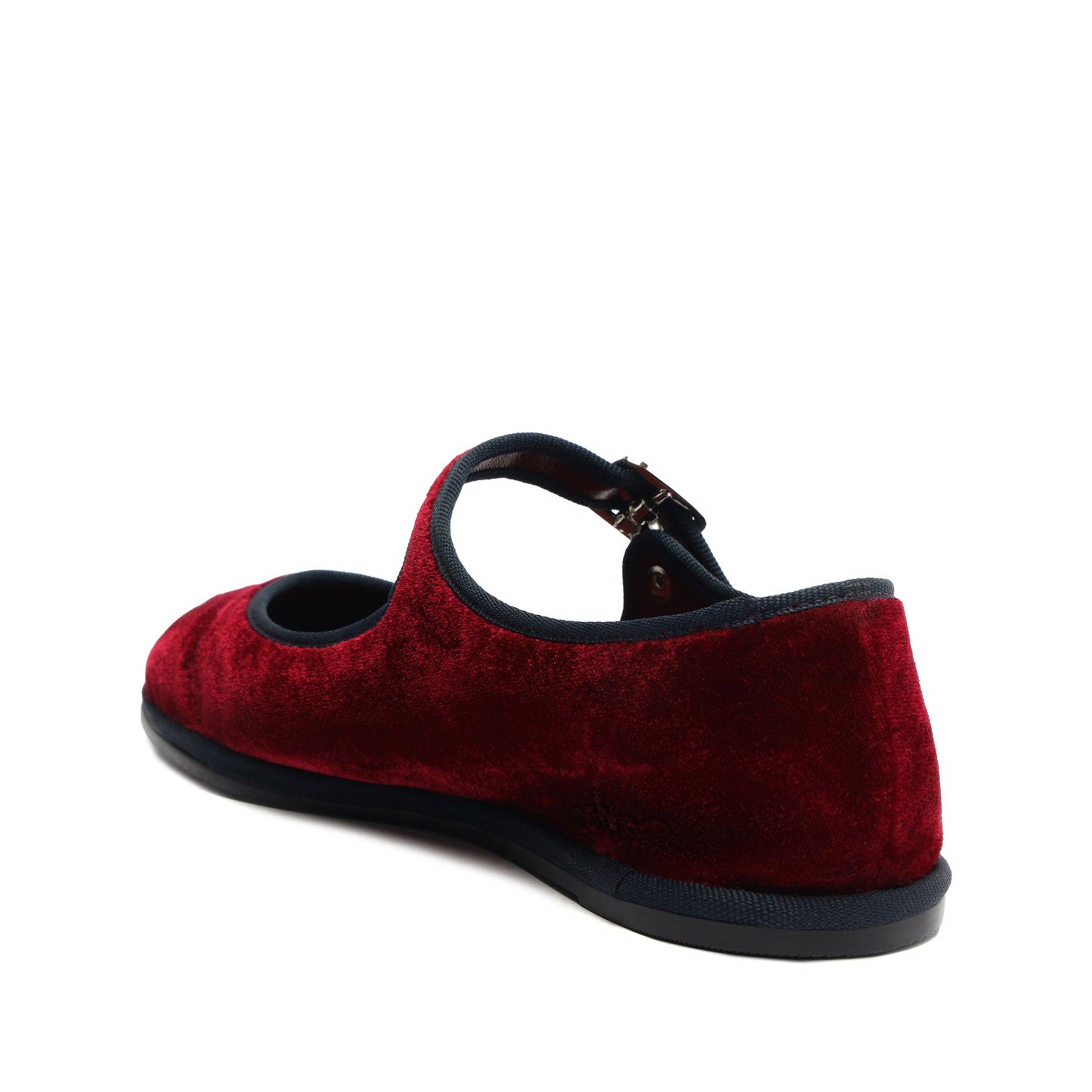 Clarissa Velvet Flat Female Product Image