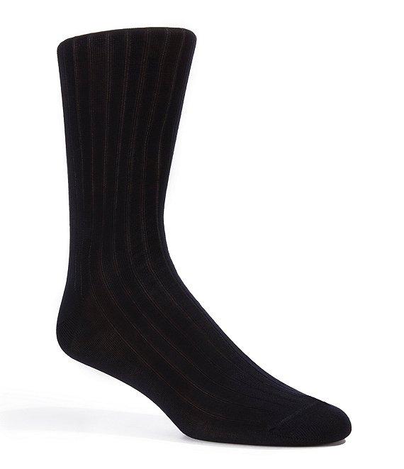 Cremieux Cotton Rib Dress Socks Product Image