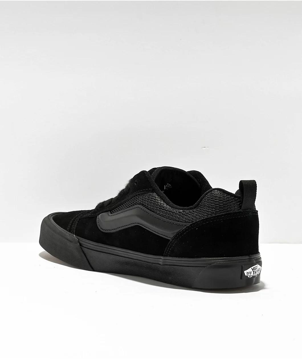 Vans Knu Skool Black Skate Shoes Product Image