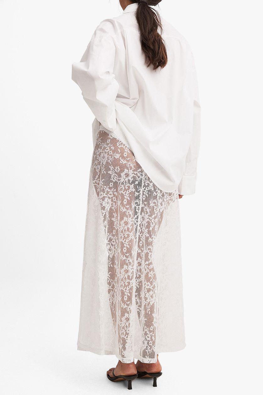 Lace Maxi Skirt Product Image