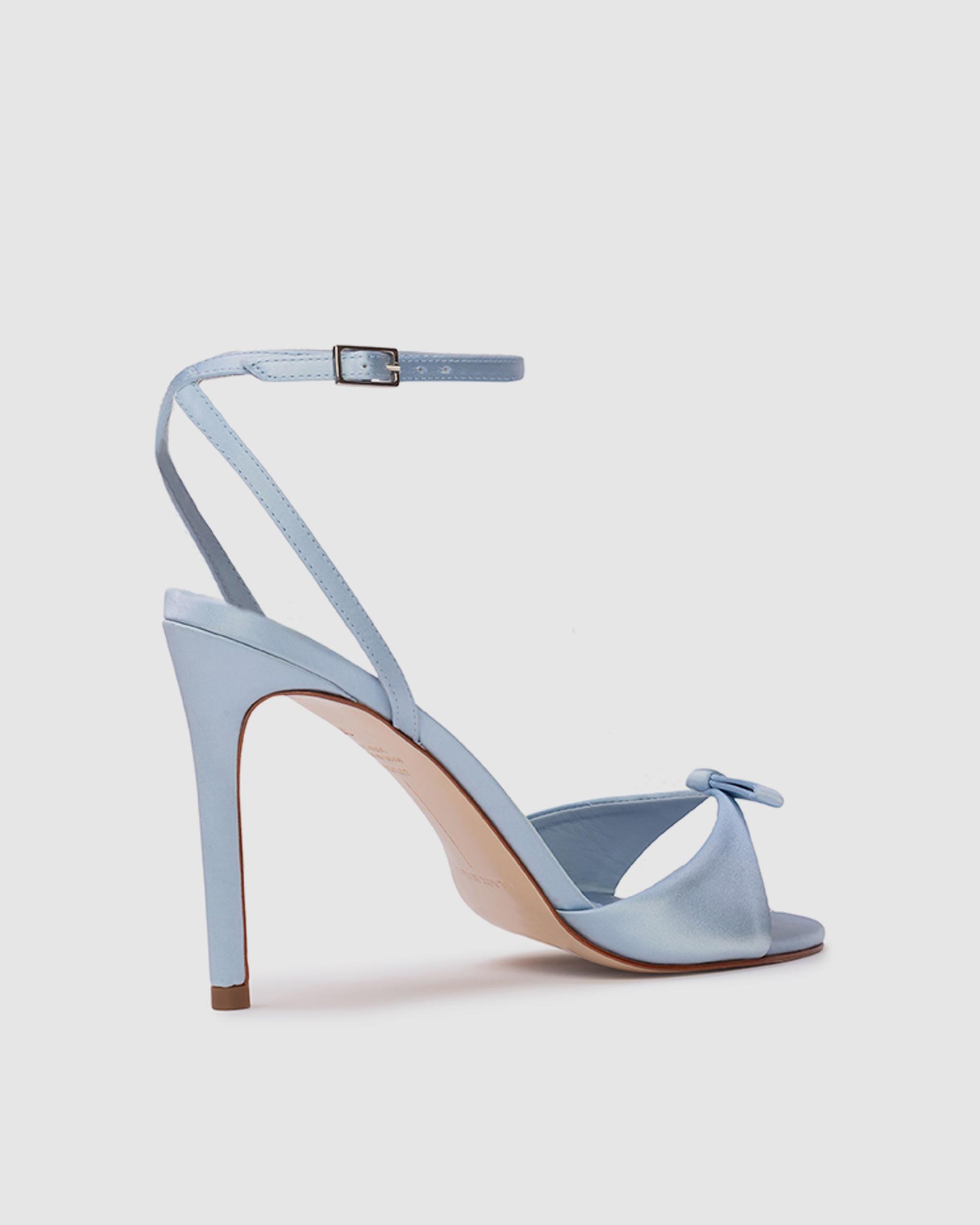 Black Suede Studio Albie 100 Sandal | Sandals for Women Product Image