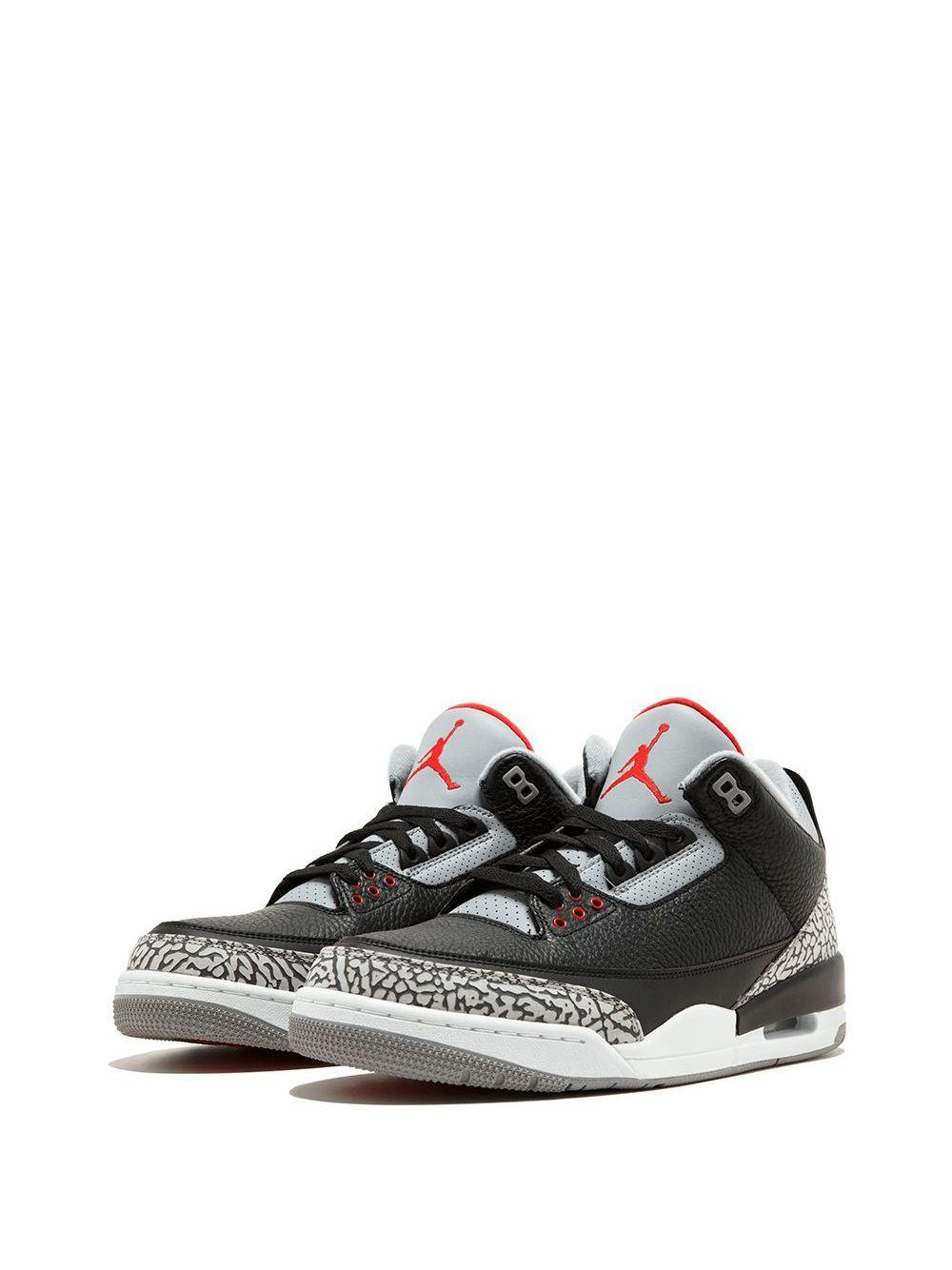 Air Jordan 3 Retro OG "Black/Cement" sneakers Product Image