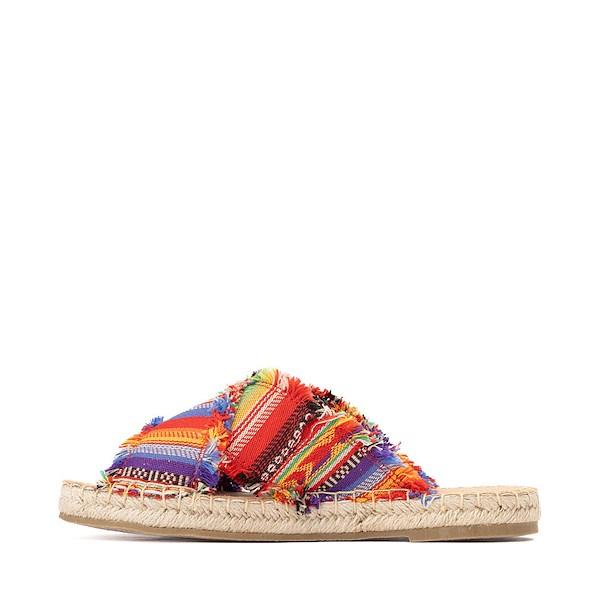 Womens Minnetonka Pepper Slide Sandal - Frisco Stripe Product Image
