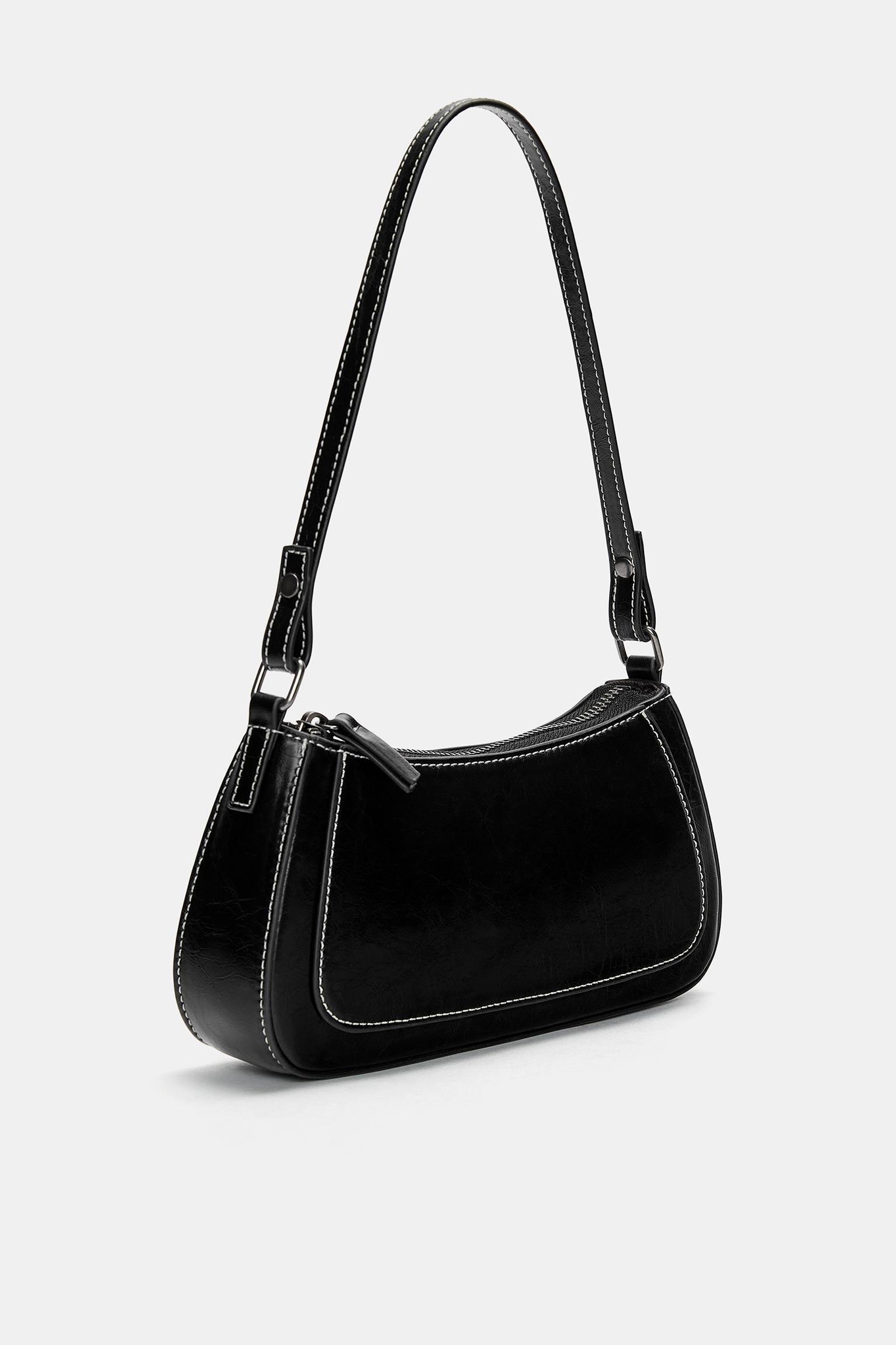 Shoulder bag with seams Product Image