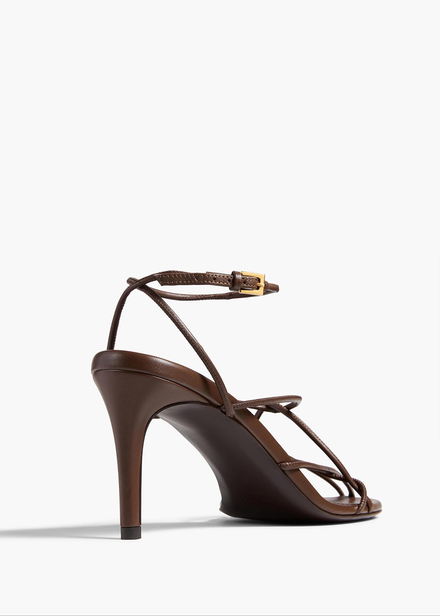 Loulou Sandal in Cigar Leather Product Image