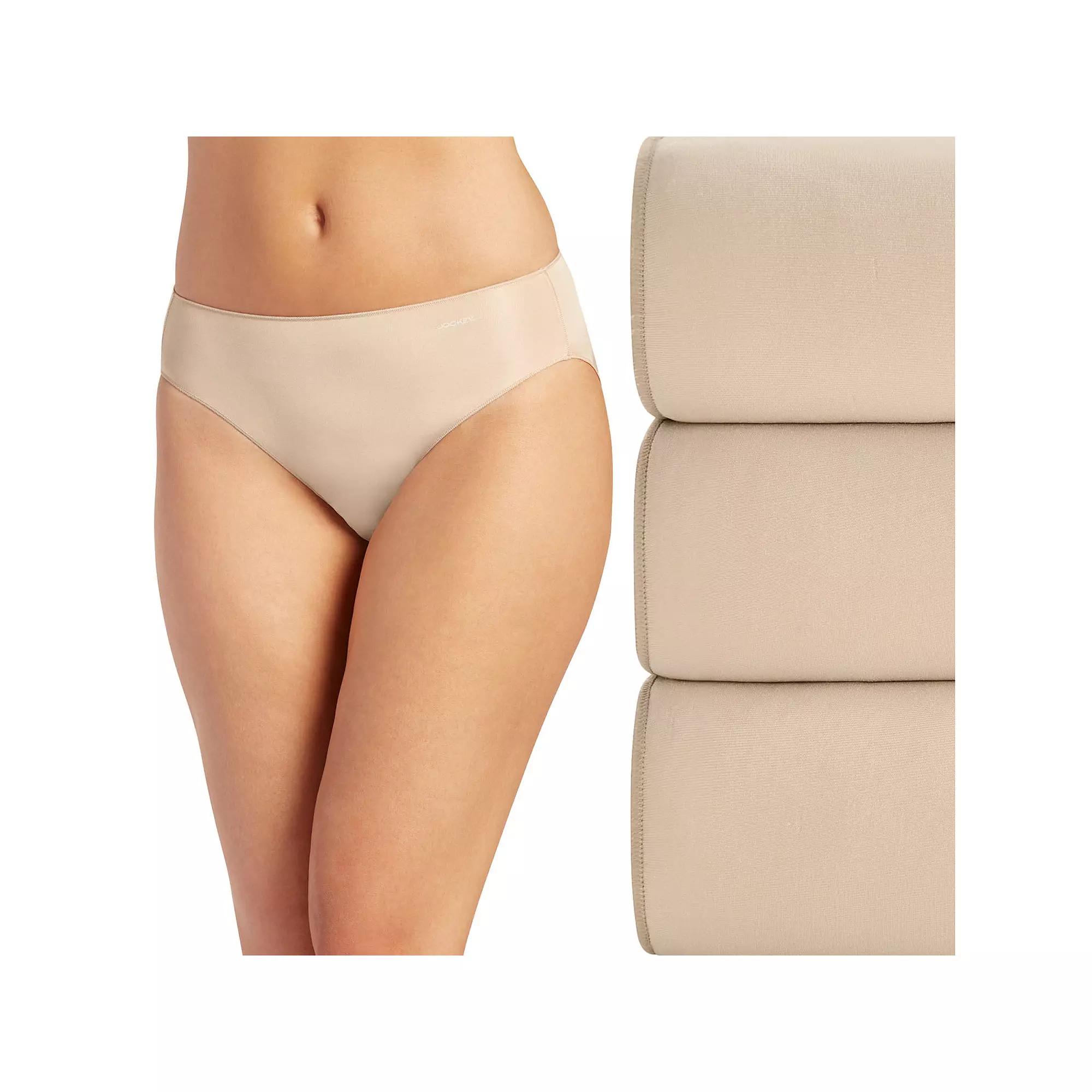 Women's Jockey® No Panty Line Promise® 3-Pack Bikini Panty Set 1770,  Product Image
