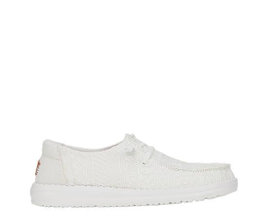 Heydude Womens Wendy Crochet Lace Slip On Sneaker Product Image