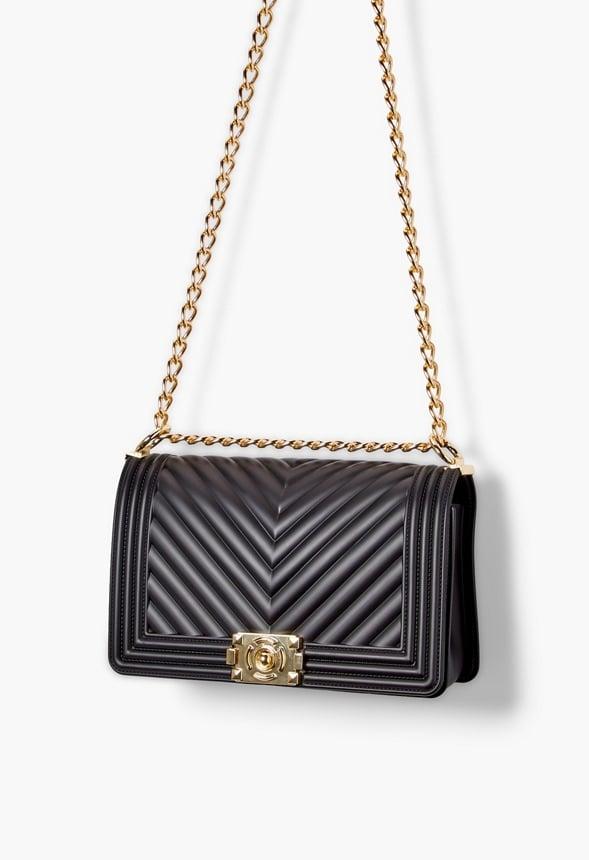 JustFab Margaux Platform Loafer Pump Womens Black/ White Size 8.5 Product Image