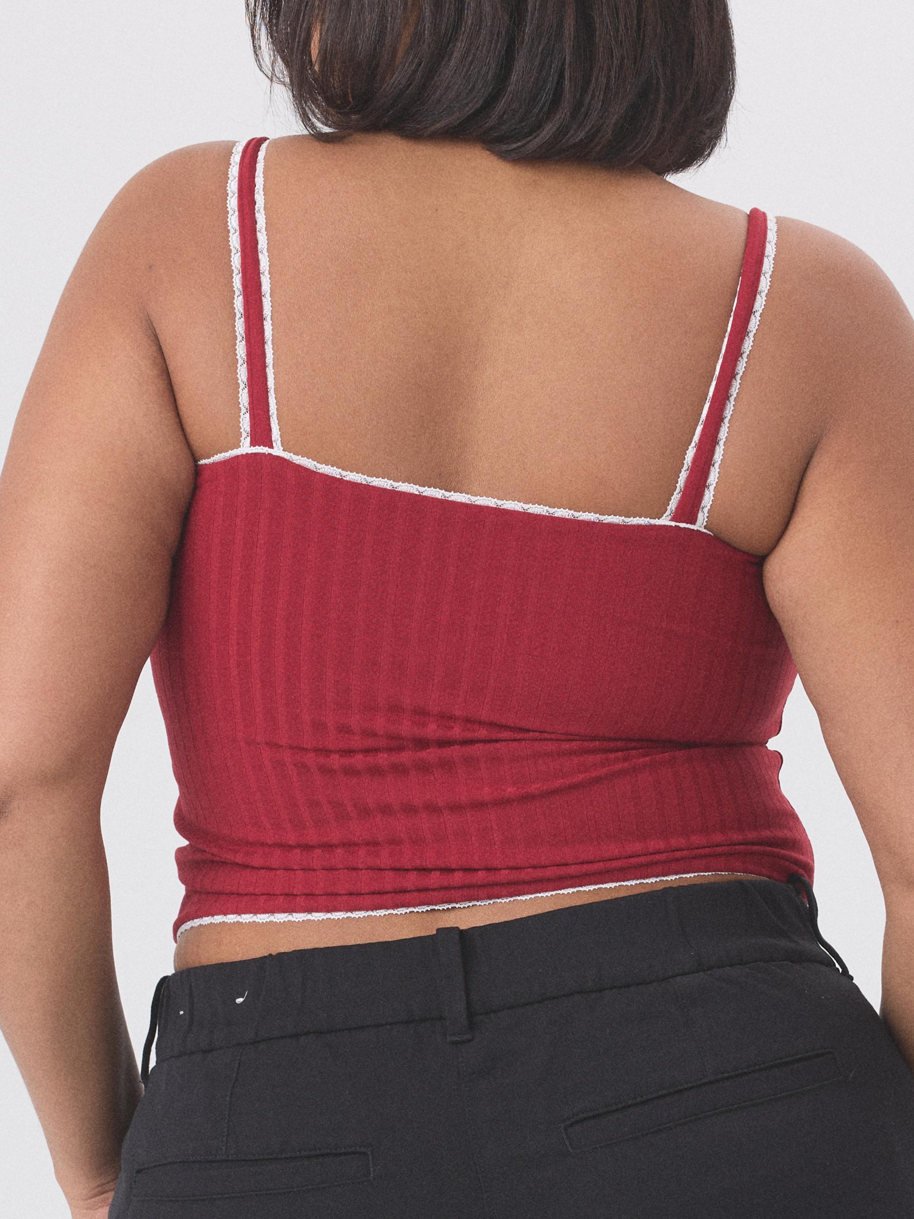 Lace Trim Tank Product Image